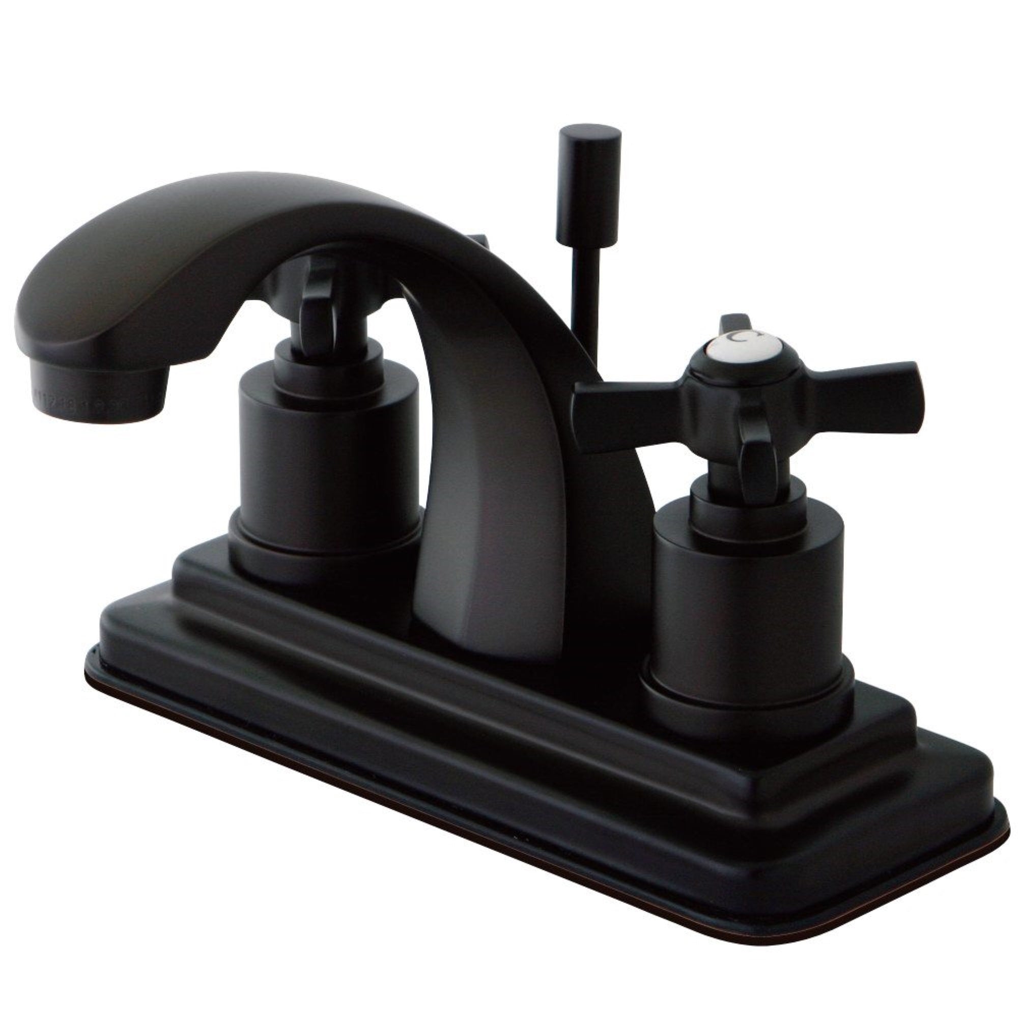 Kingston Brass Ks4645Zx 4 In. Centerset Bathroom Faucet, Oil Rubbed Bronze
