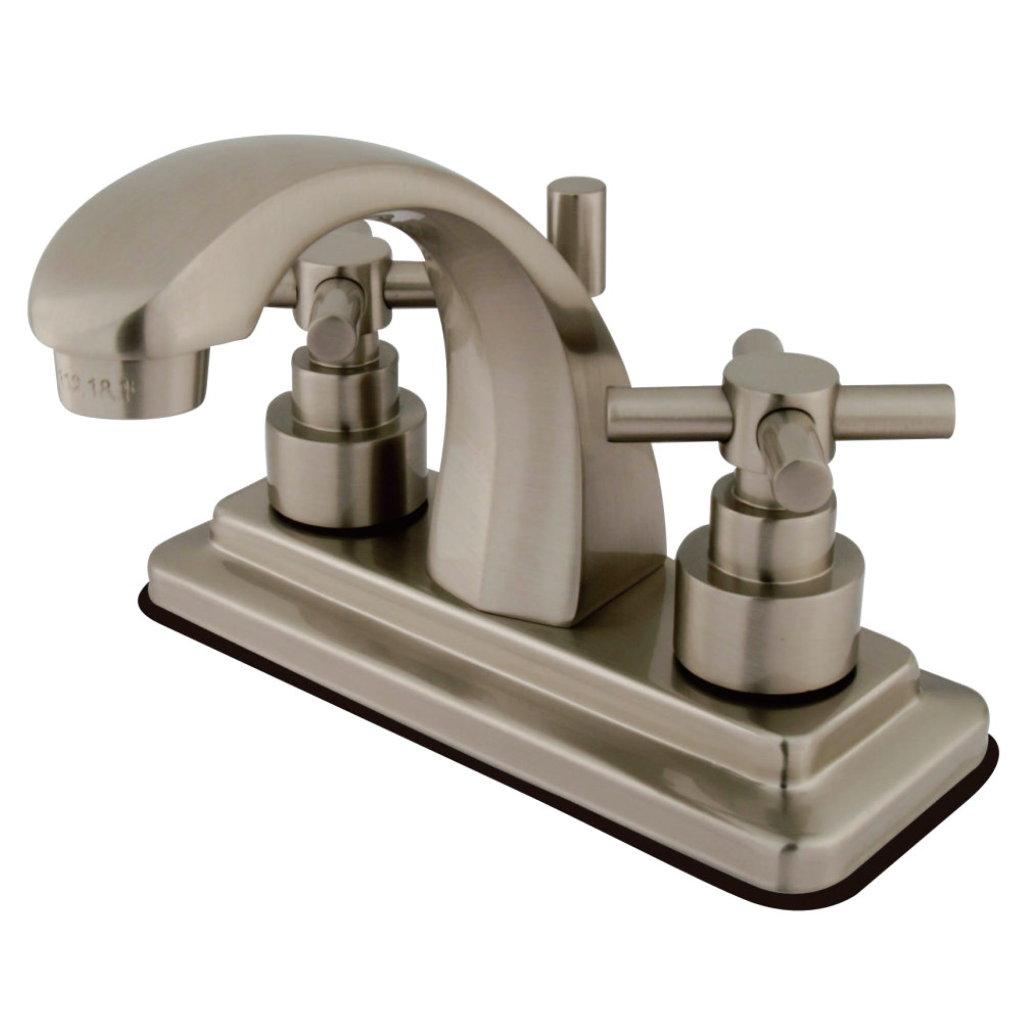 Kingston Brass Ks4648Ex 4 In. Centerset Bathroom Faucet, Brushed Nickel