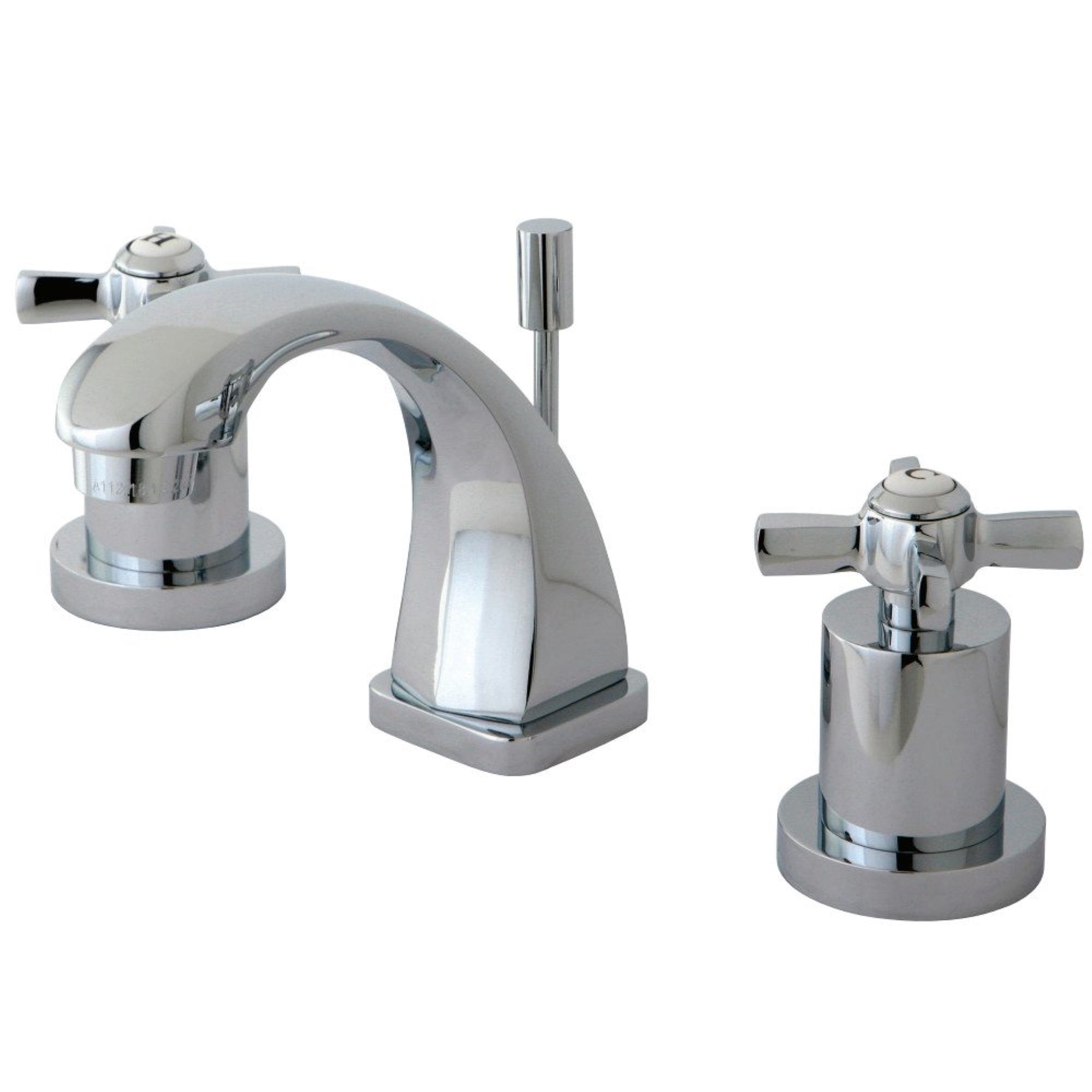 Kingston Brass Ks4941Zx 8 In. Widespread Bathroom Faucet, Polished Chrome