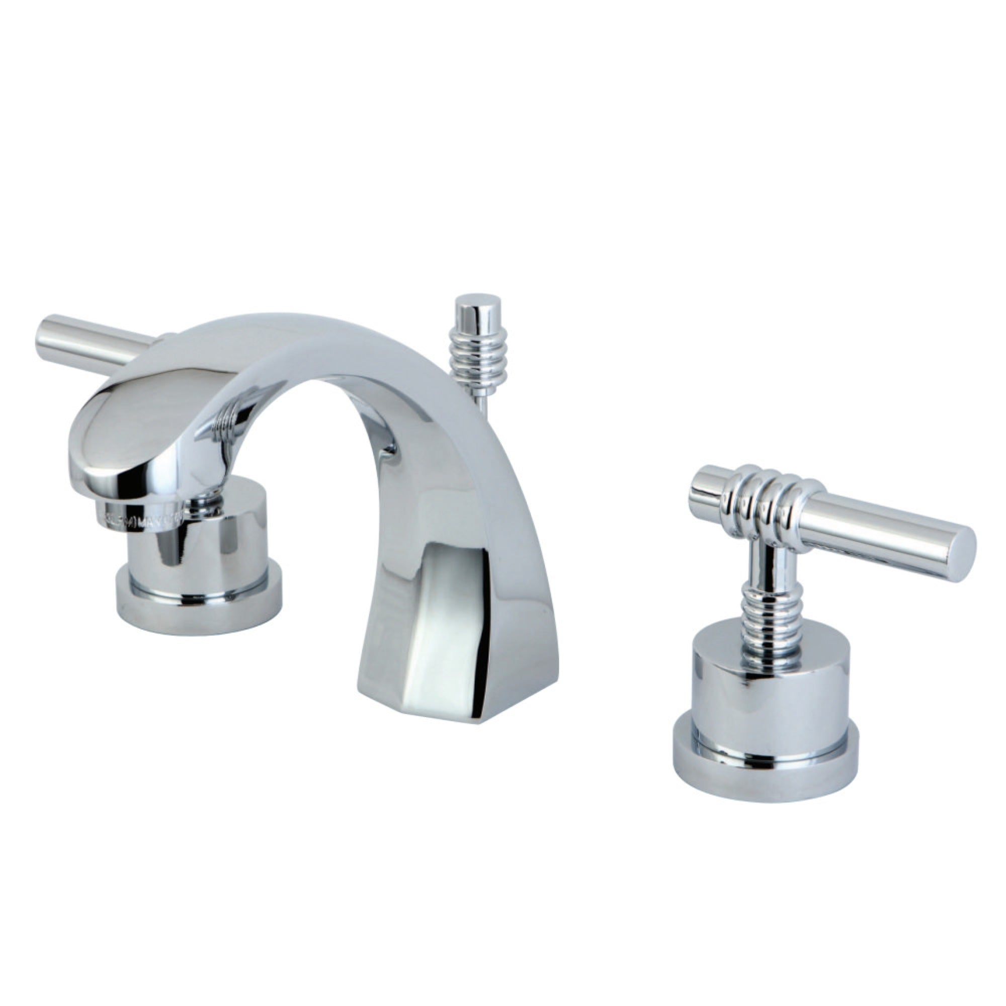 Kingston Brass Ks4981Ml 8 In. Widespread Bathroom Faucet, Polished Chrome