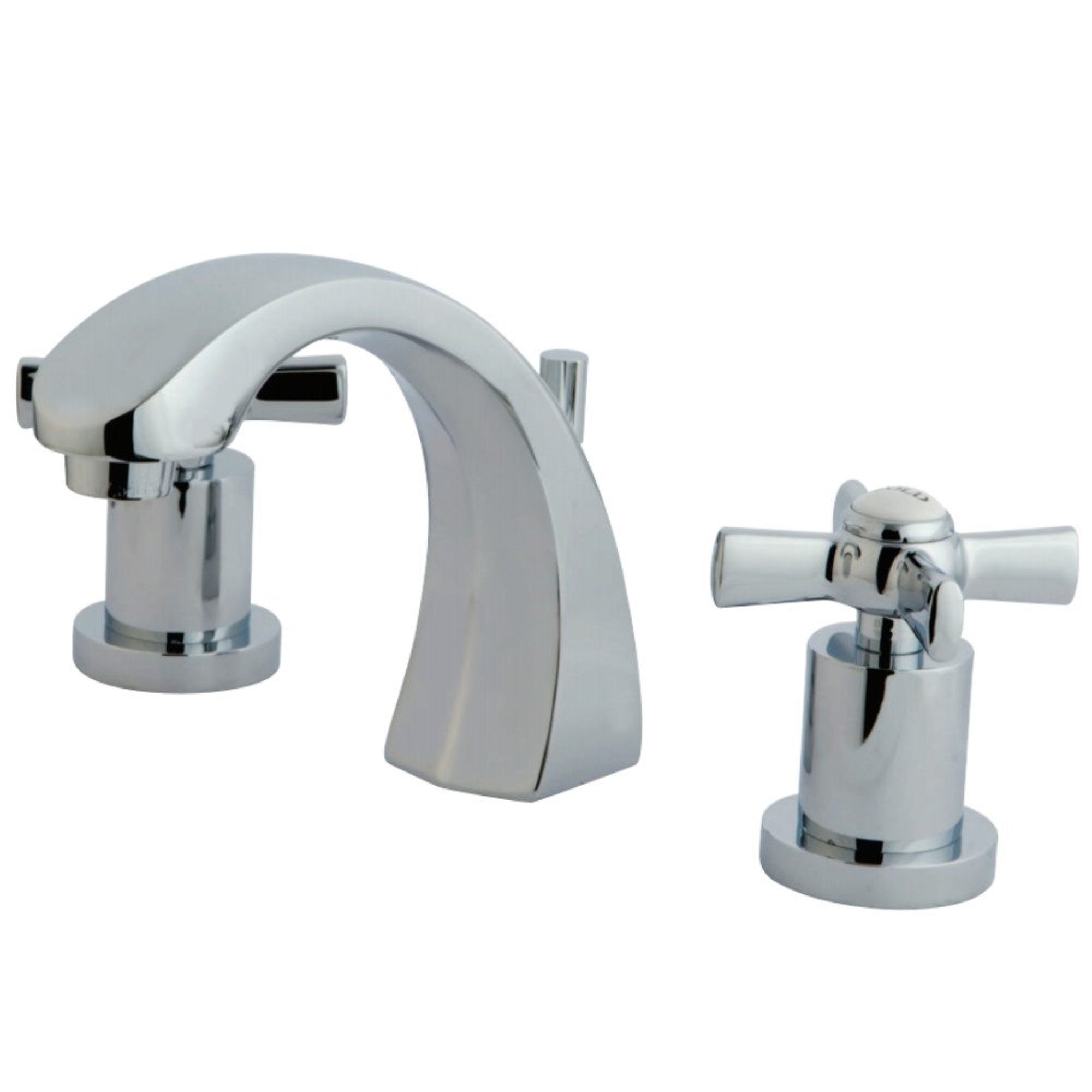 Kingston Brass Ks4981Zx 8 In. Widespread Bathroom Faucet, Polished Chrome