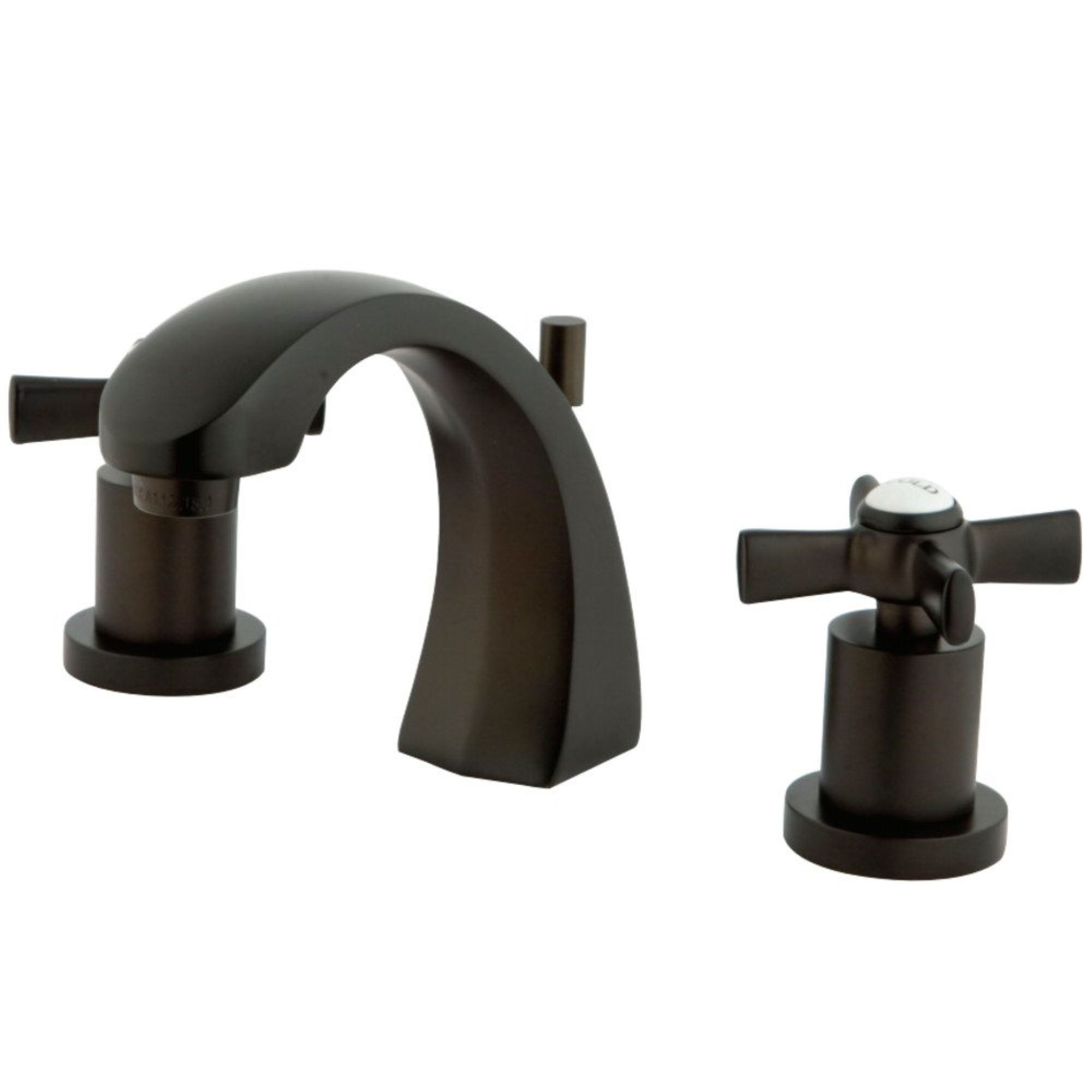Kingston Brass Ks4985Zx 8 In. Widespread Bathroom Faucet, Oil Rubbed Bronze