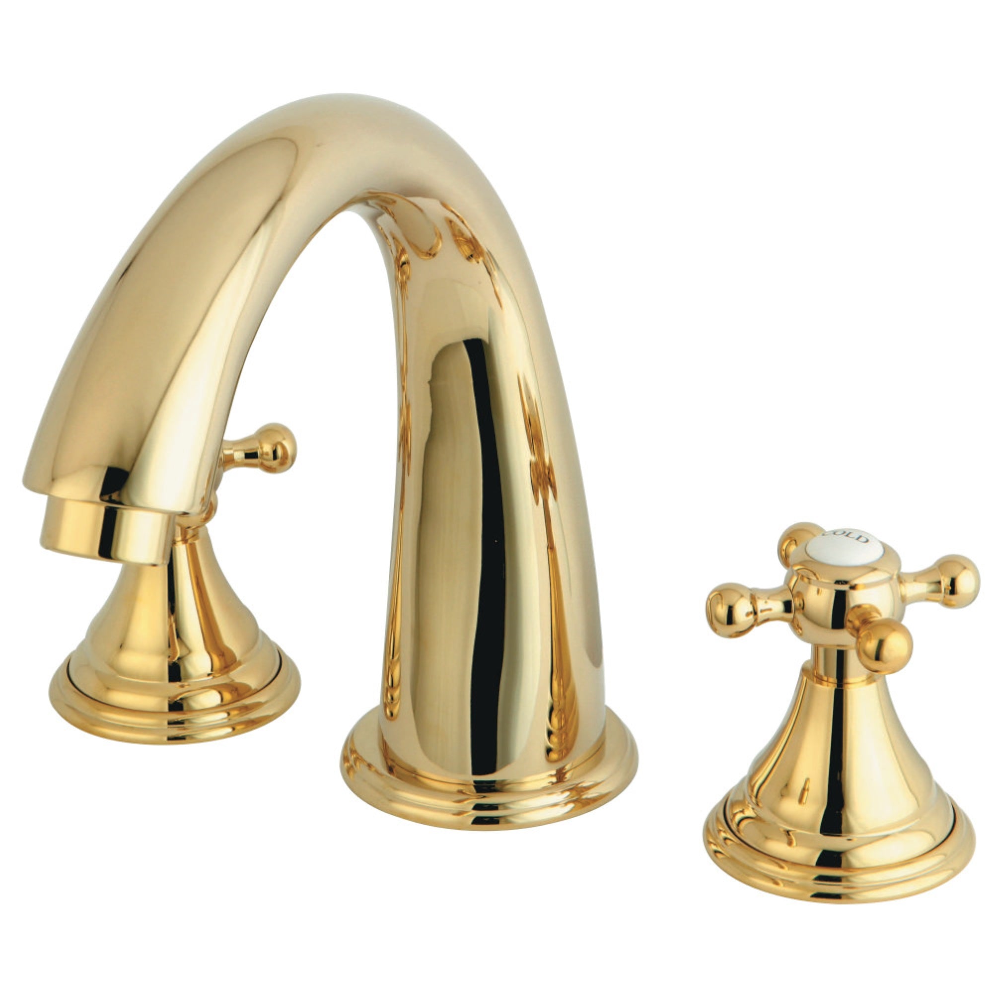 Kingston Brass Ks5362Bx Vintage Roman Tub Faucet, Polished Brass