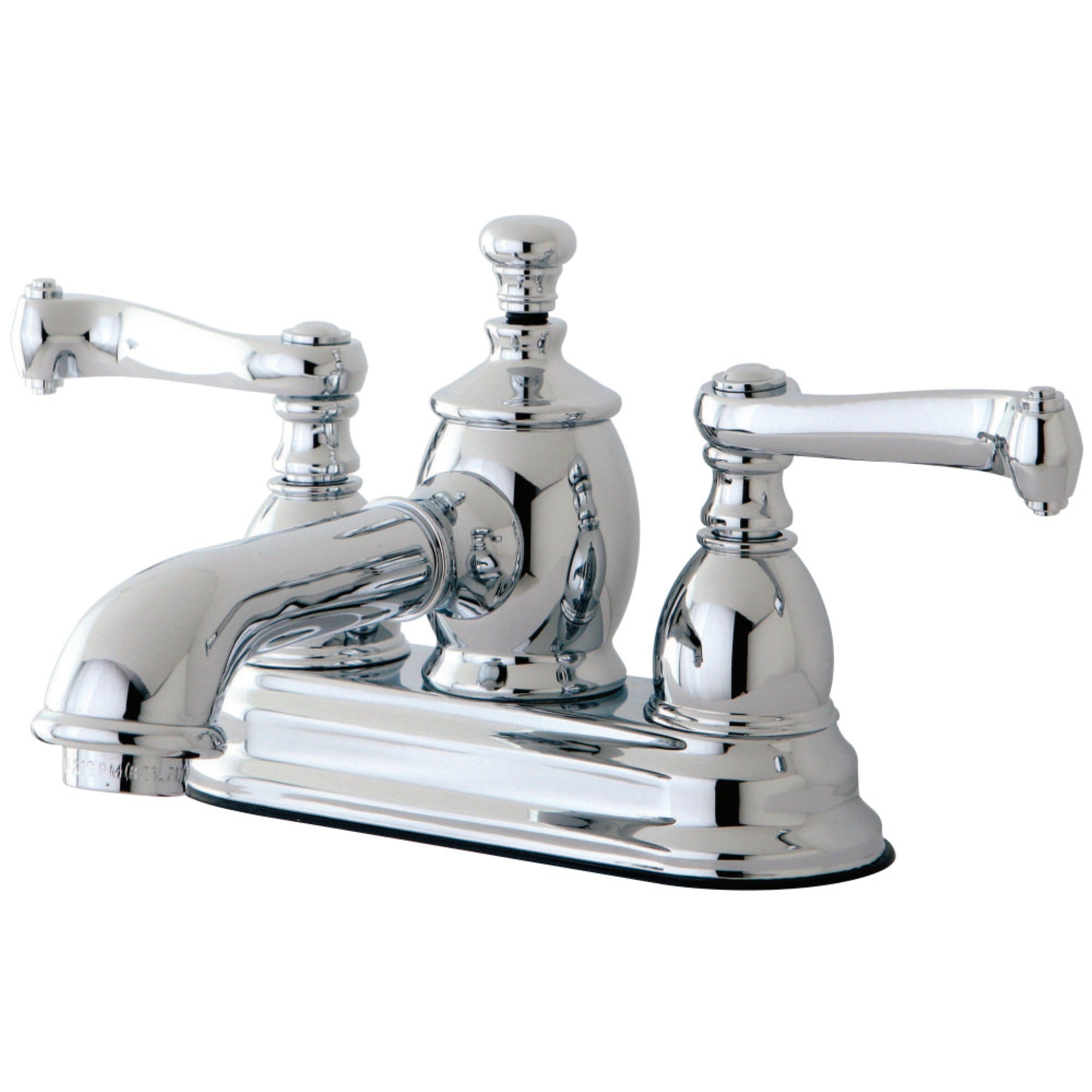 Kingston Brass Ks7001Fl 4 In. Centerset Bathroom Faucet, Polished Chrome