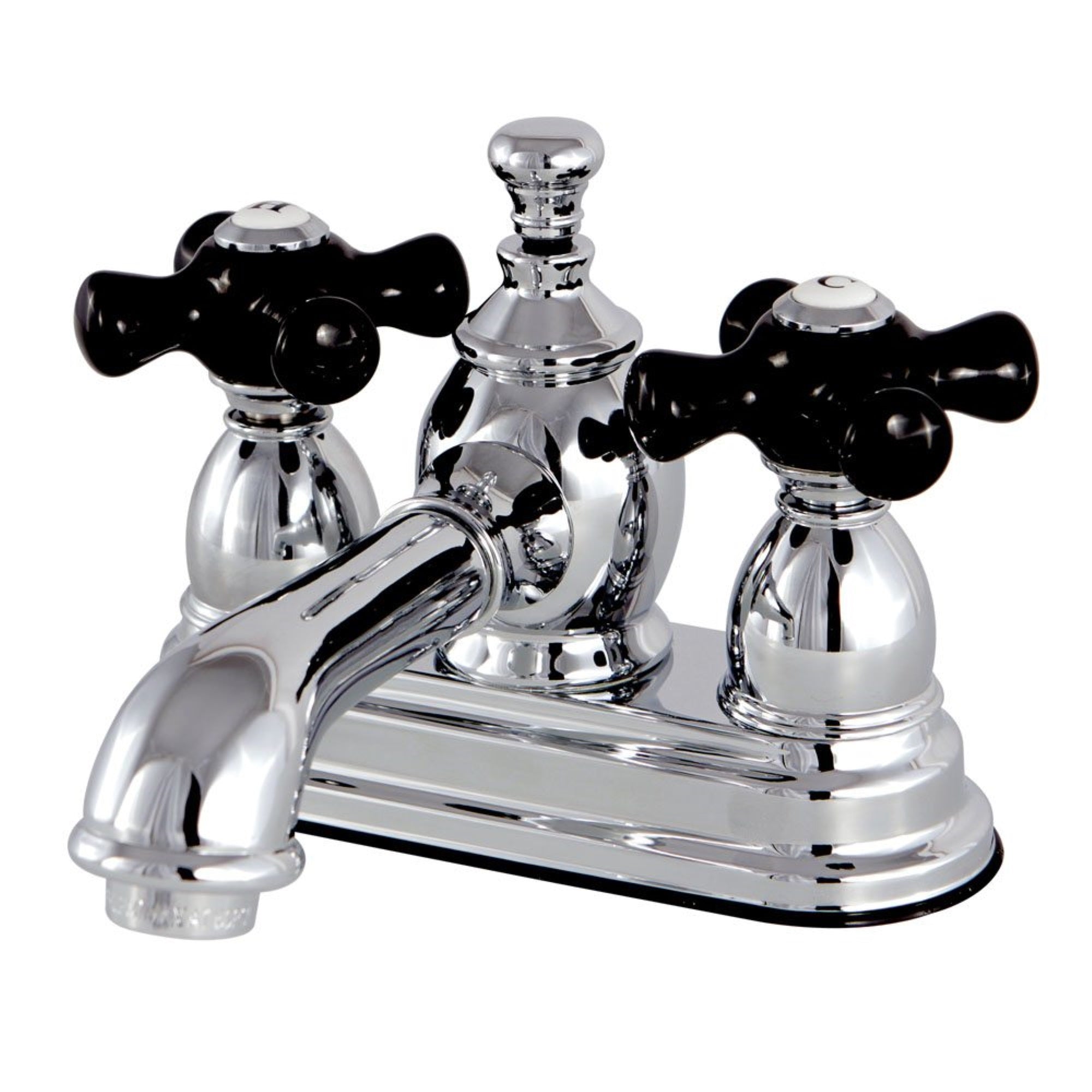 Kingston Brass Ks7001Pkx 4 In. Centerset Bathroom Faucet, Polished Chrome