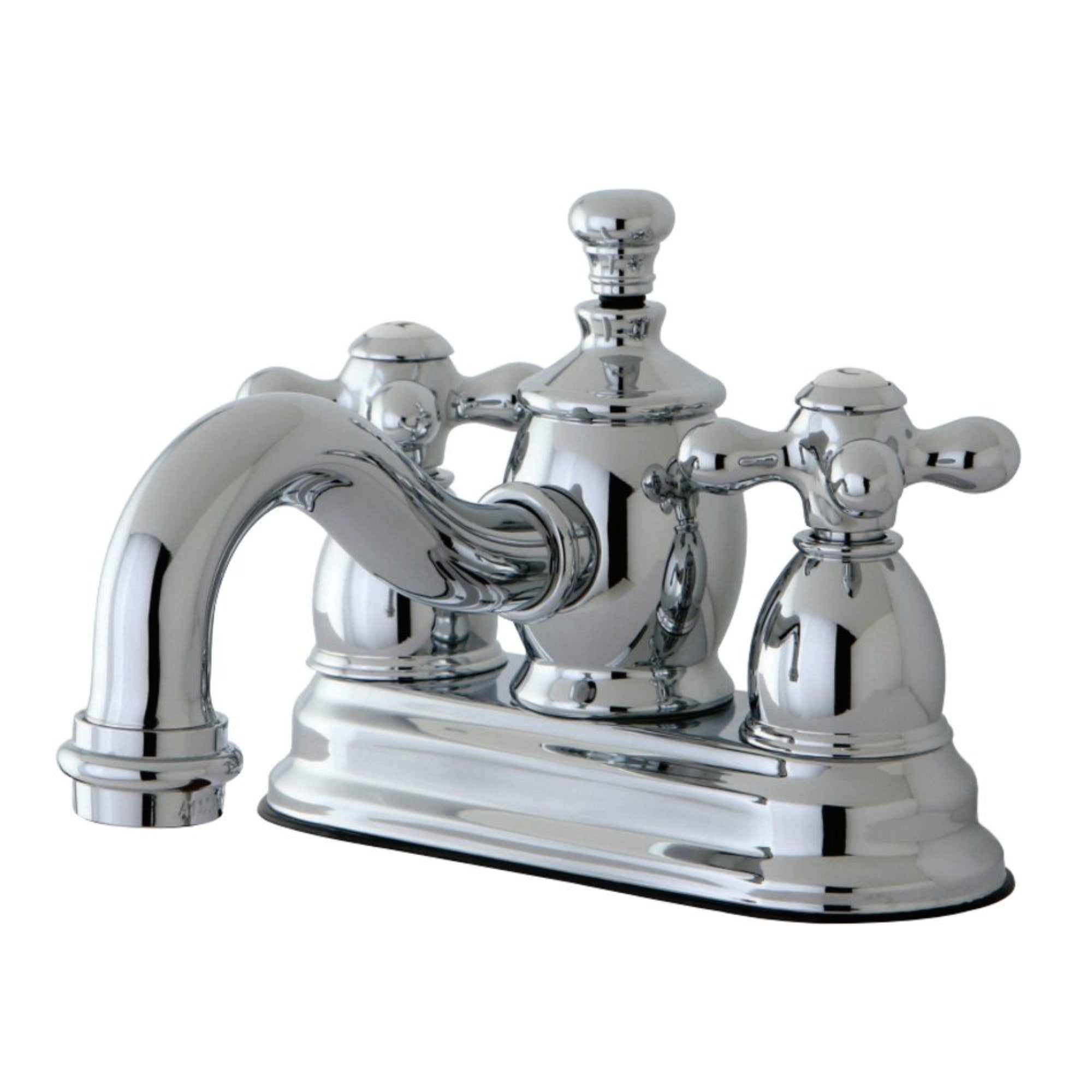 Kingston Brass Ks7101Ax 4 In. Centerset Bathroom Faucet, Polished Chrome