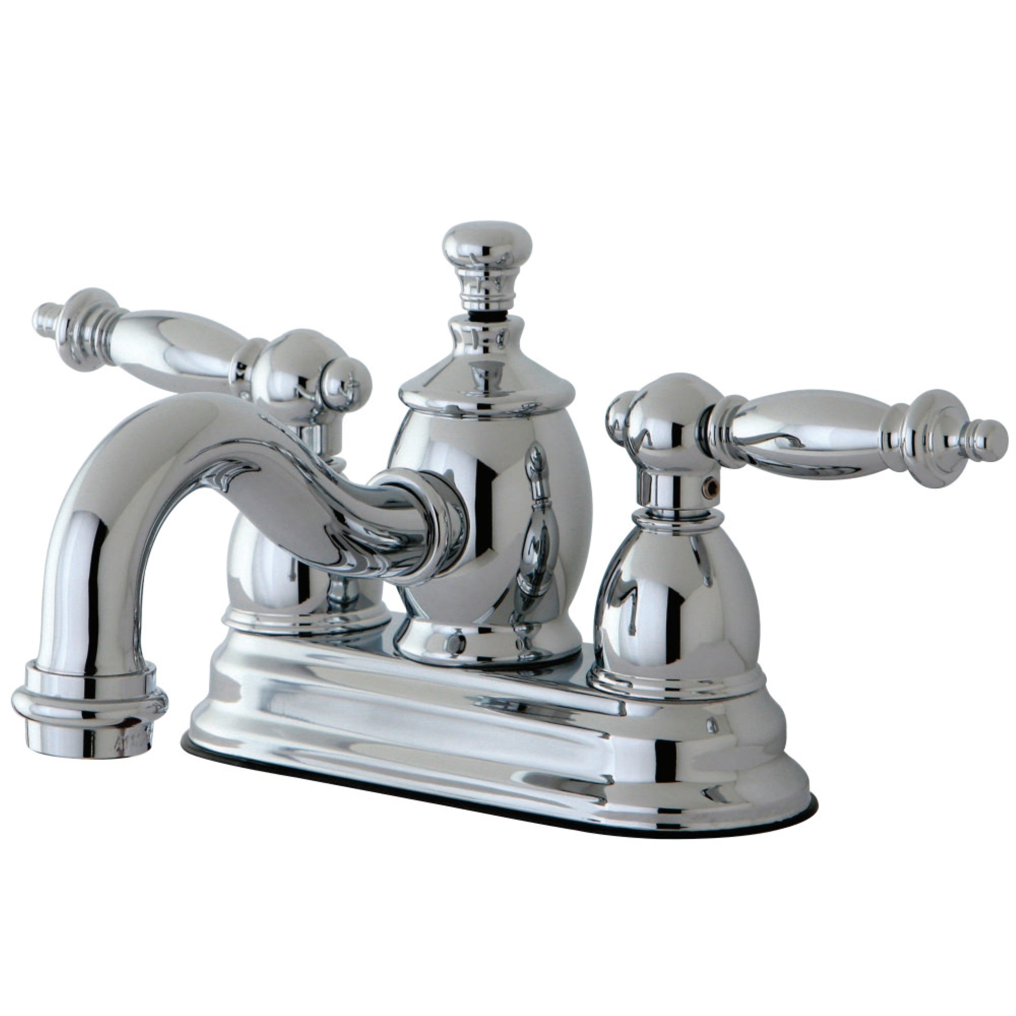 Kingston Brass Ks7101Tl 4 In. Centerset Bathroom Faucet, Polished Chrome