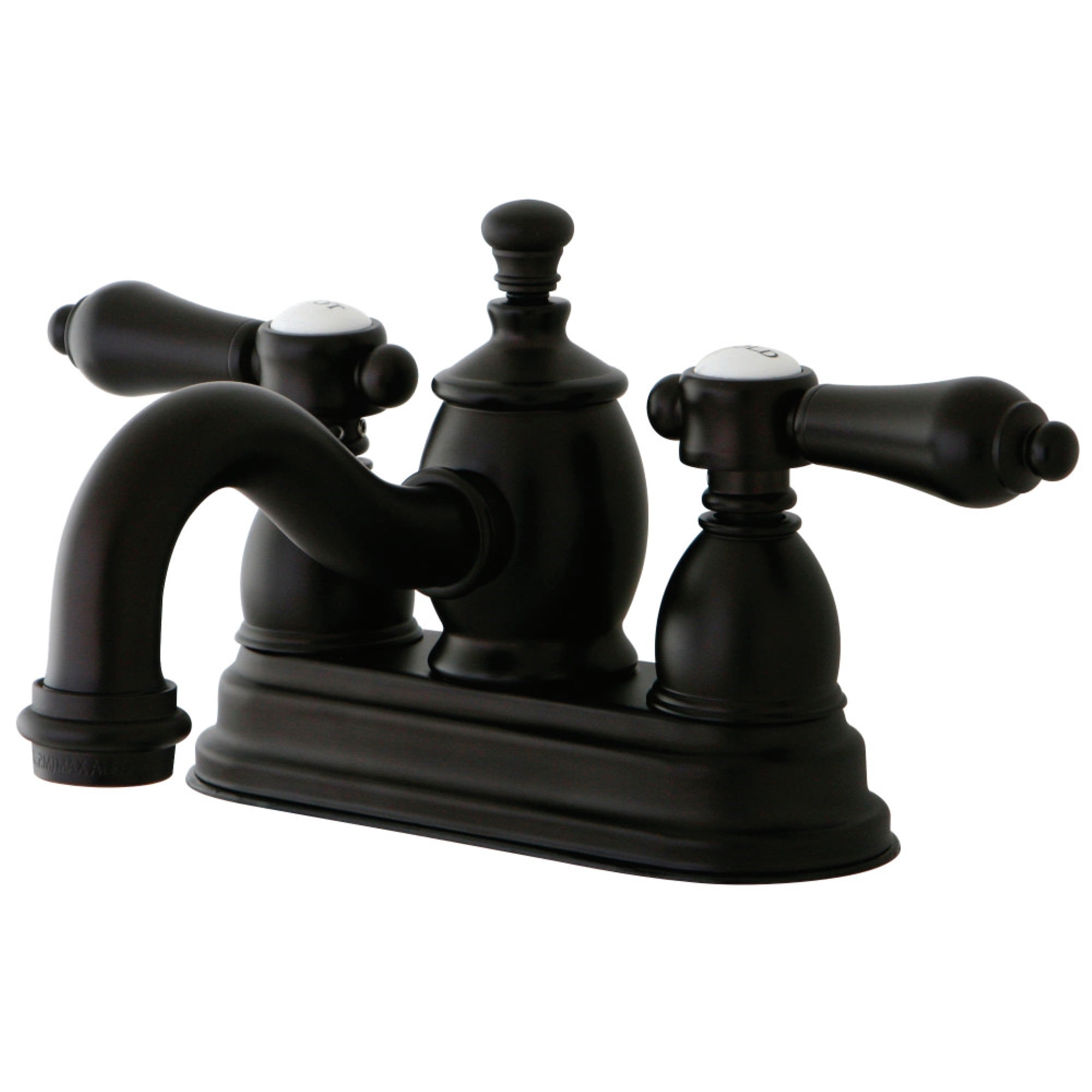 Kingston Brass Ks7105Bal 4 In. Centerset Bathroom Faucet, Oil Rubbed Bronze