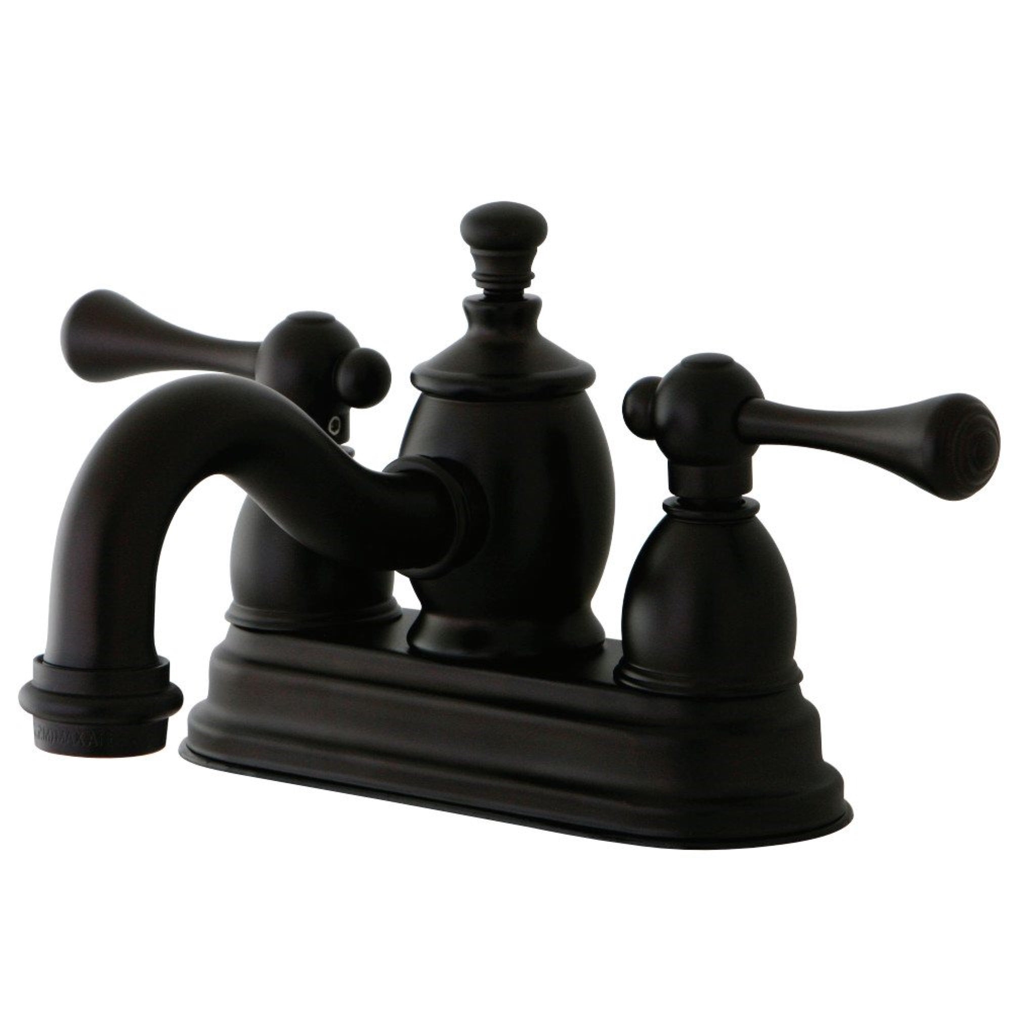 Kingston Brass Ks7105Bl 4 In. Centerset Bathroom Faucet, Oil Rubbed Bronze