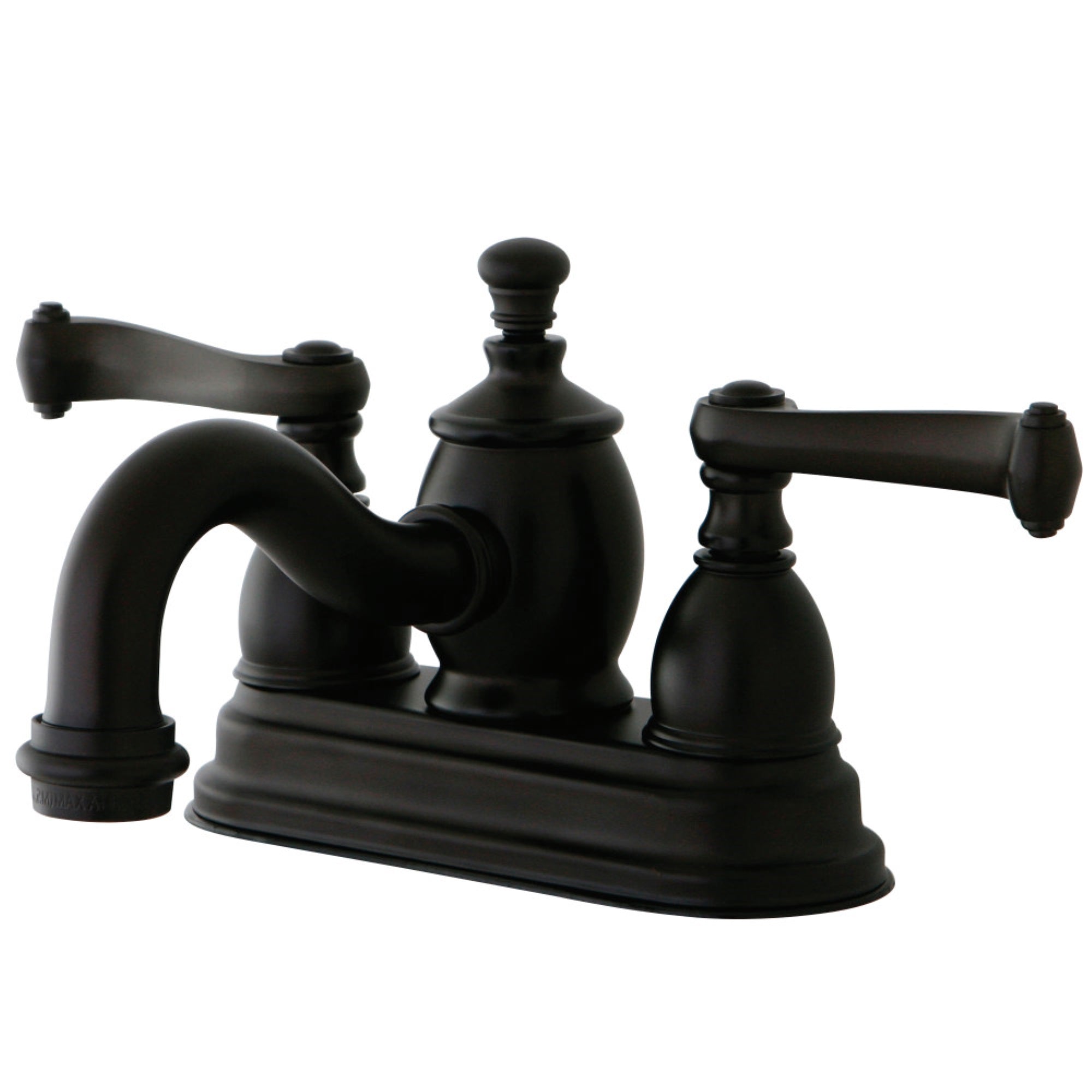 Kingston Brass Ks7105Fl 4 In. Centerset Bathroom Faucet, Oil Rubbed Bronze