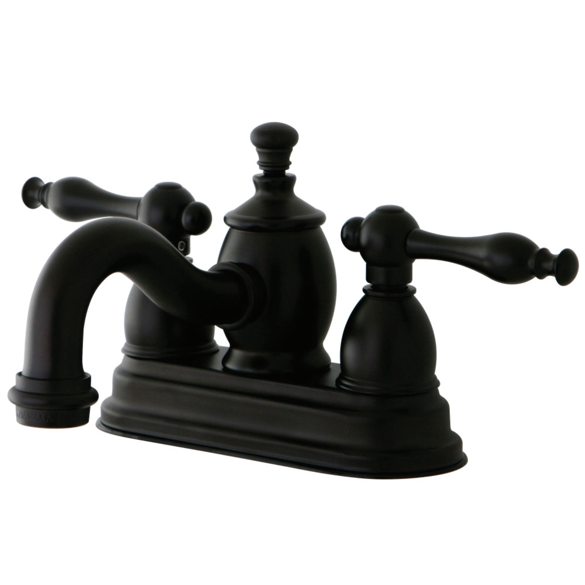 Kingston Brass Ks7105Nl 4 In. Centerset Bathroom Faucet, Oil Rubbed Bronze