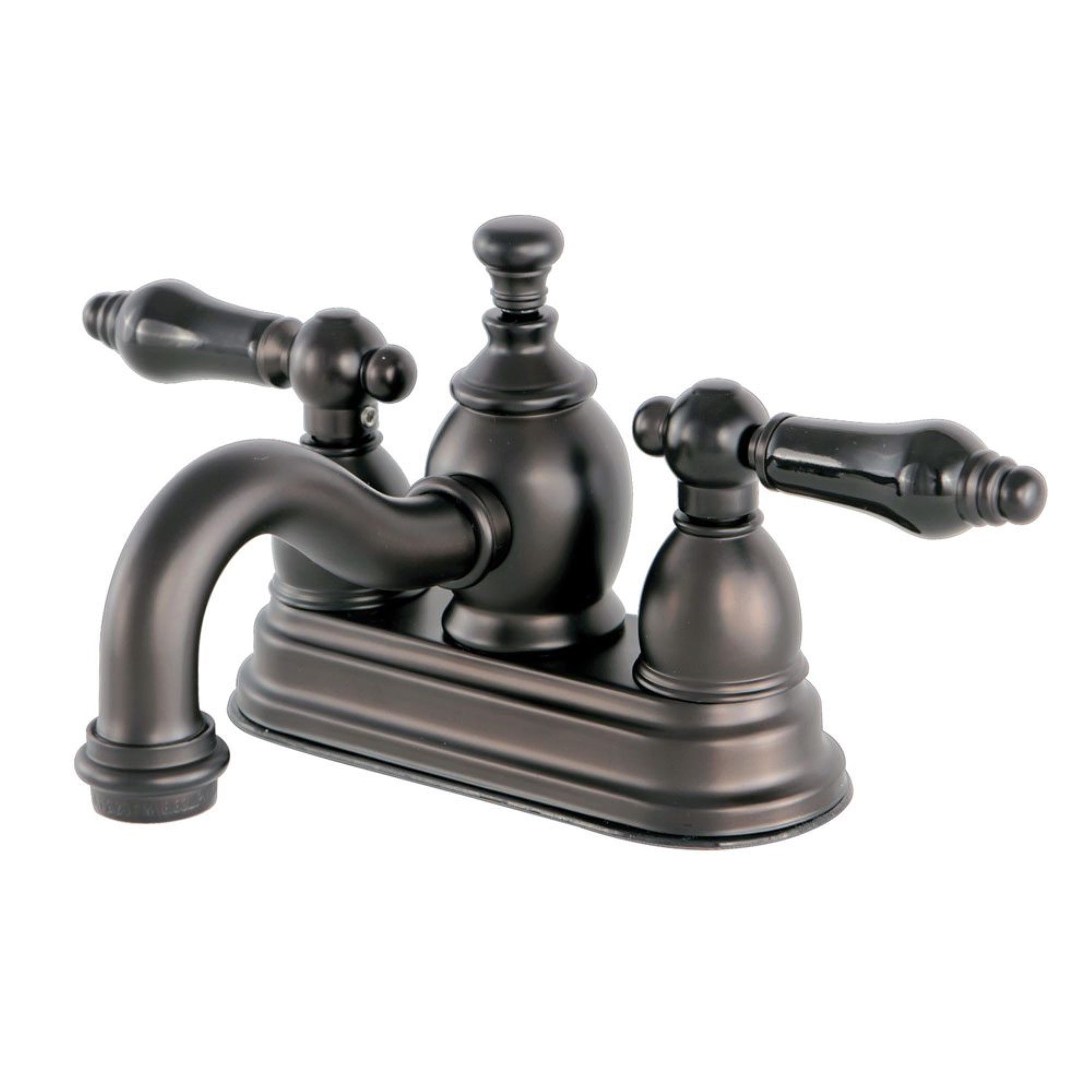 Kingston Brass Ks7105Pkl 4 In. Centerset Bathroom Faucet, Oil Rubbed Bronze