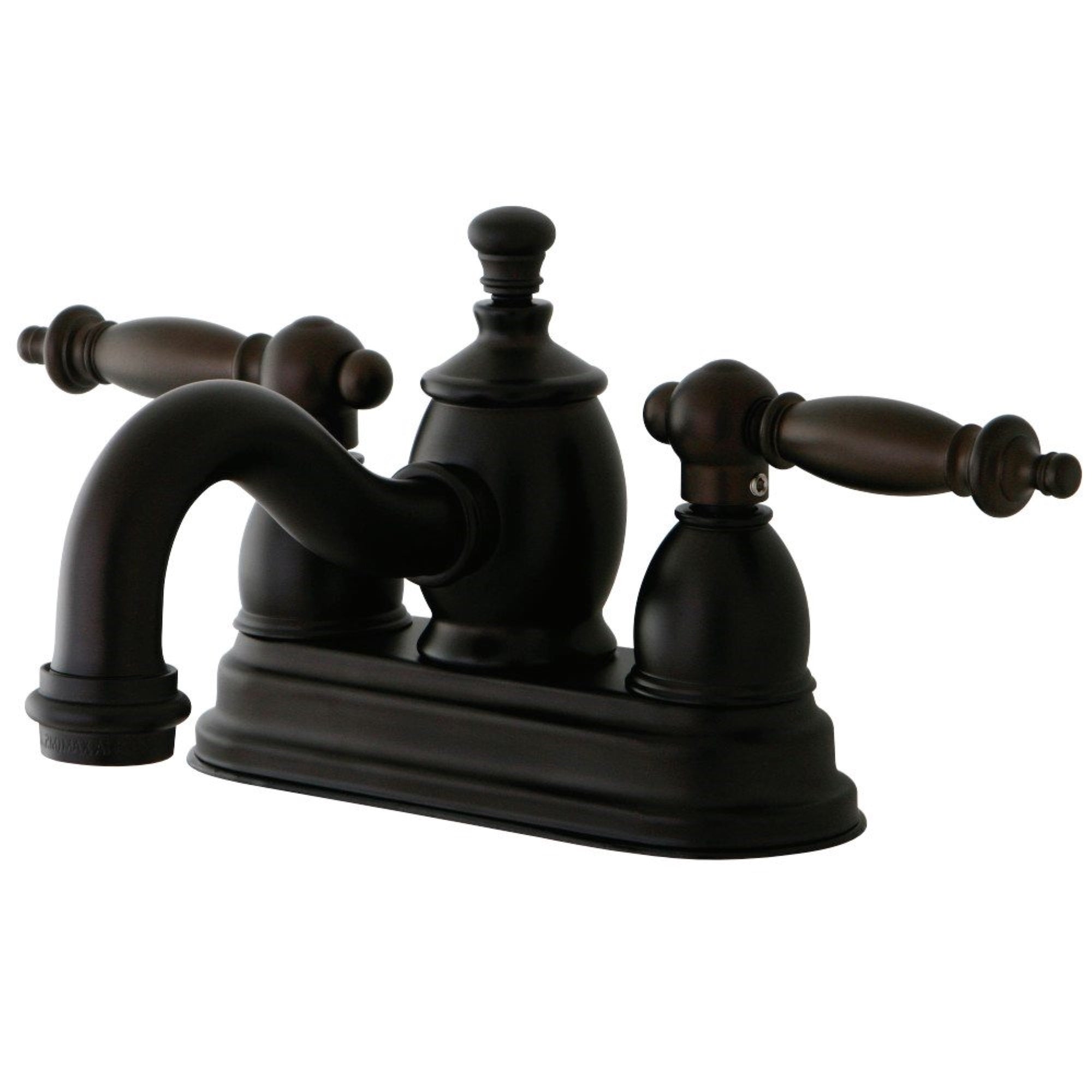 Kingston Brass Ks7105Tl 4 In. Centerset Bathroom Faucet, Oil Rubbed Bronze