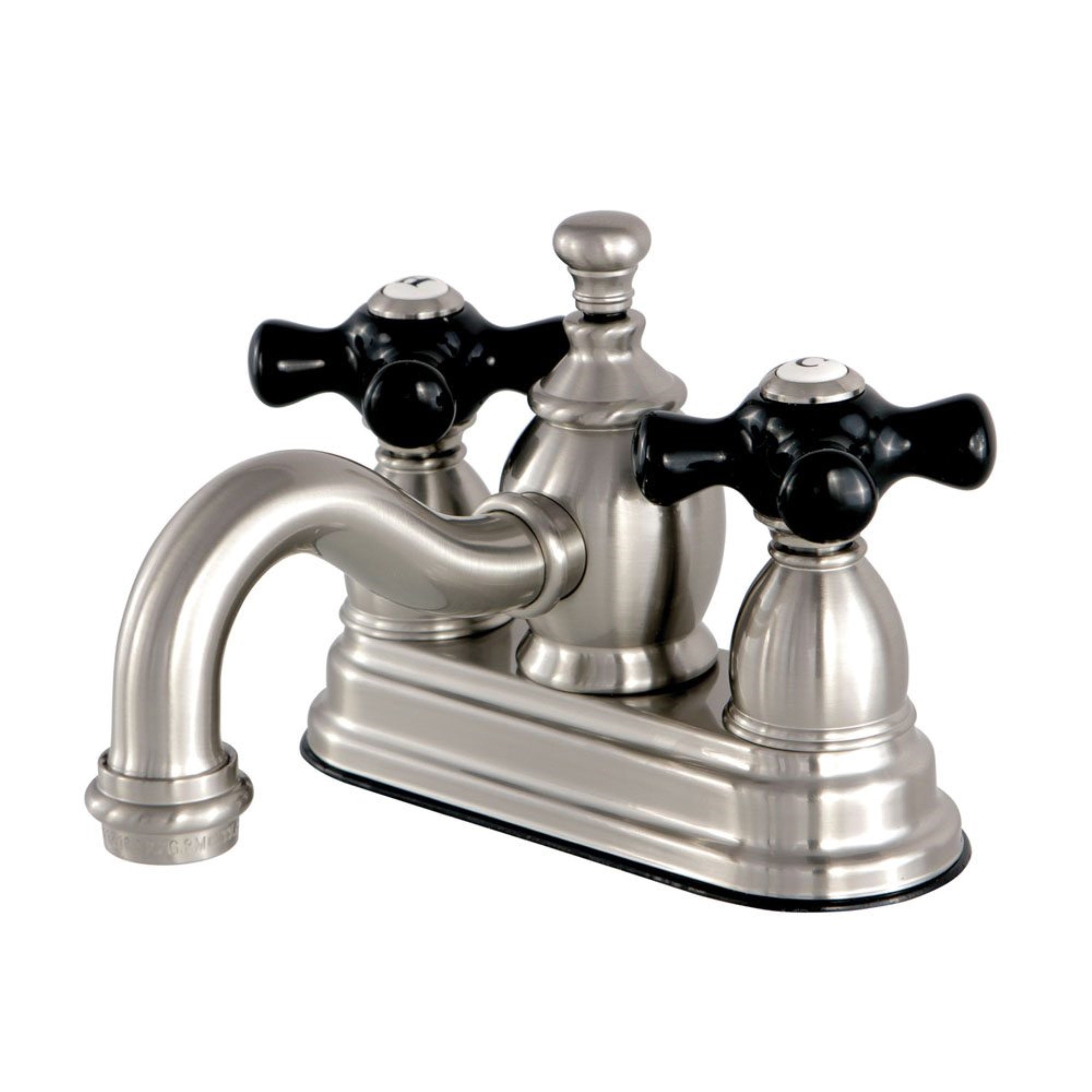 Kingston Brass Ks7108Pkx 4 In. Centerset Bathroom Faucet, Brushed Nickel
