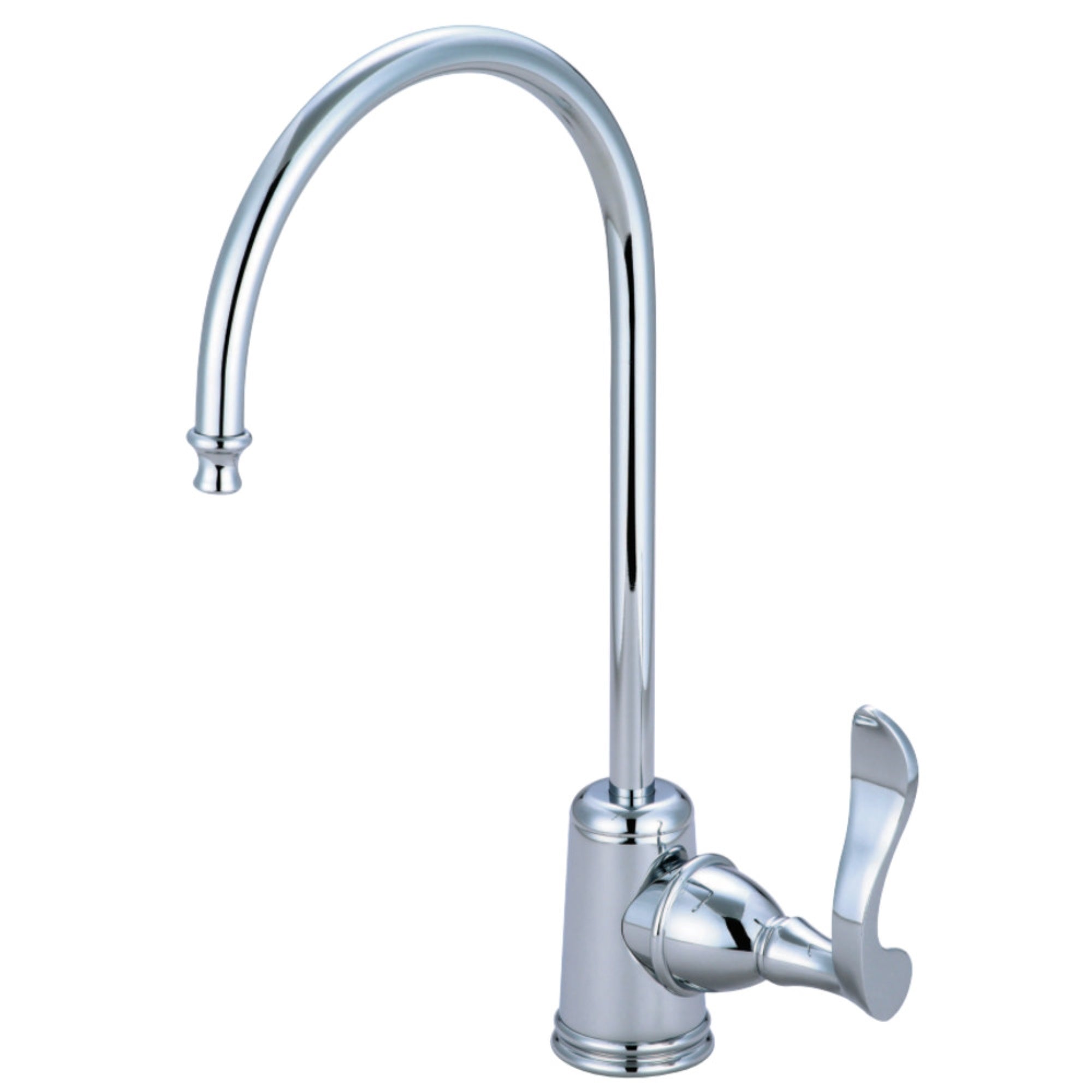 Kingston Brass Ks7191Cfl Century Single Handle Water Filtration Faucet, Polished Chrome