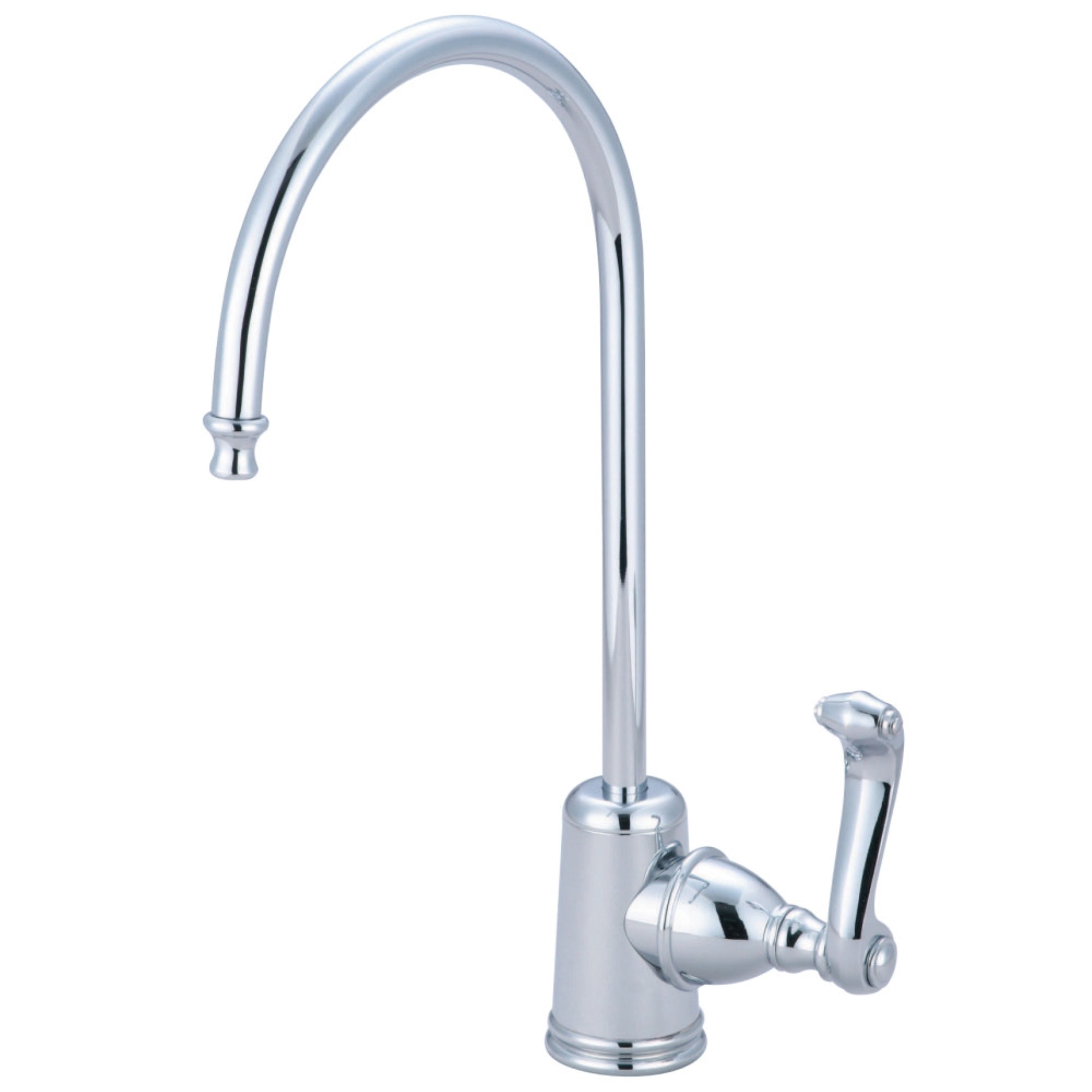 Kingston Brass Ks7191Fl Royale Single Handle Water Filtration Faucet, Polished Chrome