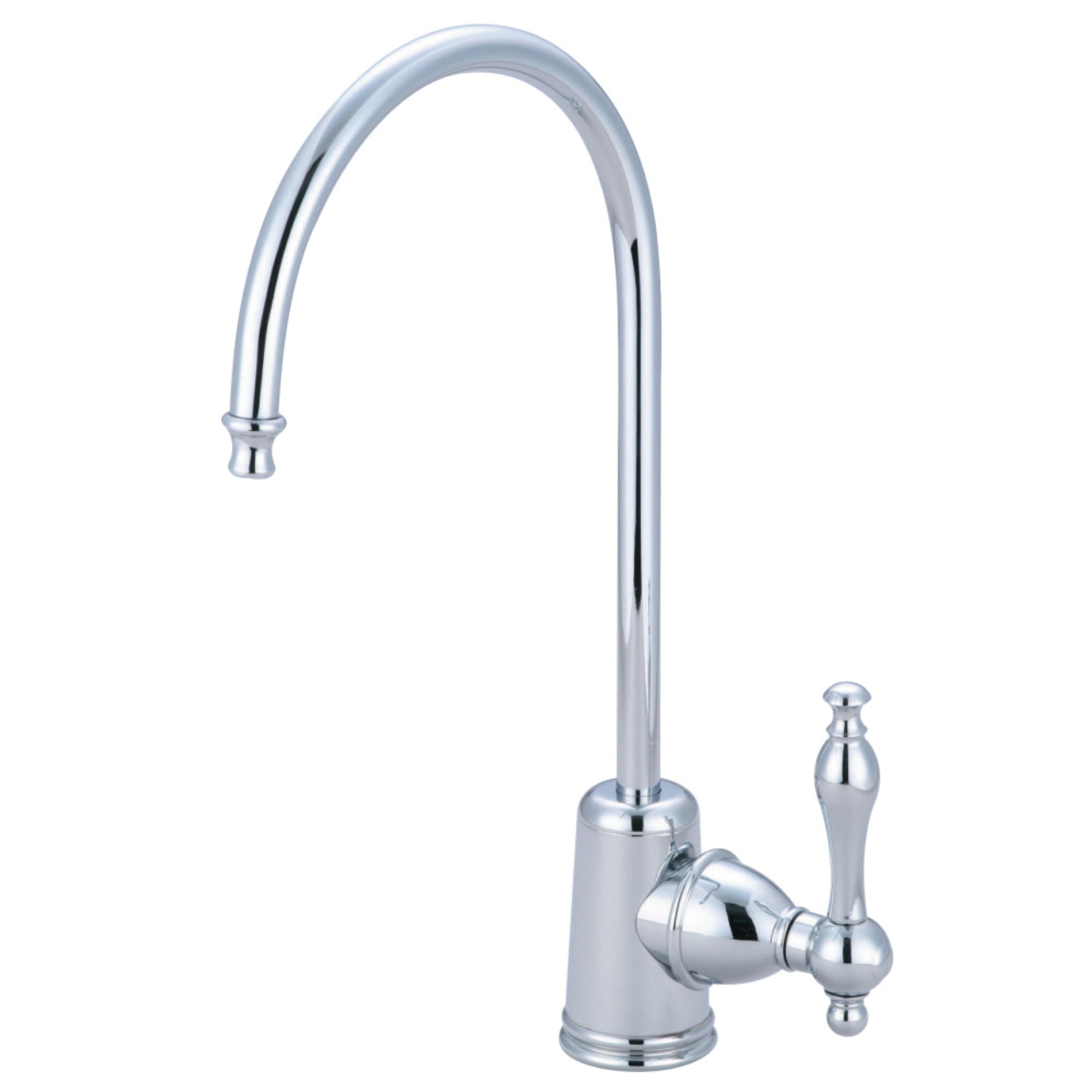 Kingston Brass Ks7191Nl Naples Single Handle Water Filtration Faucet, Polished Chrome