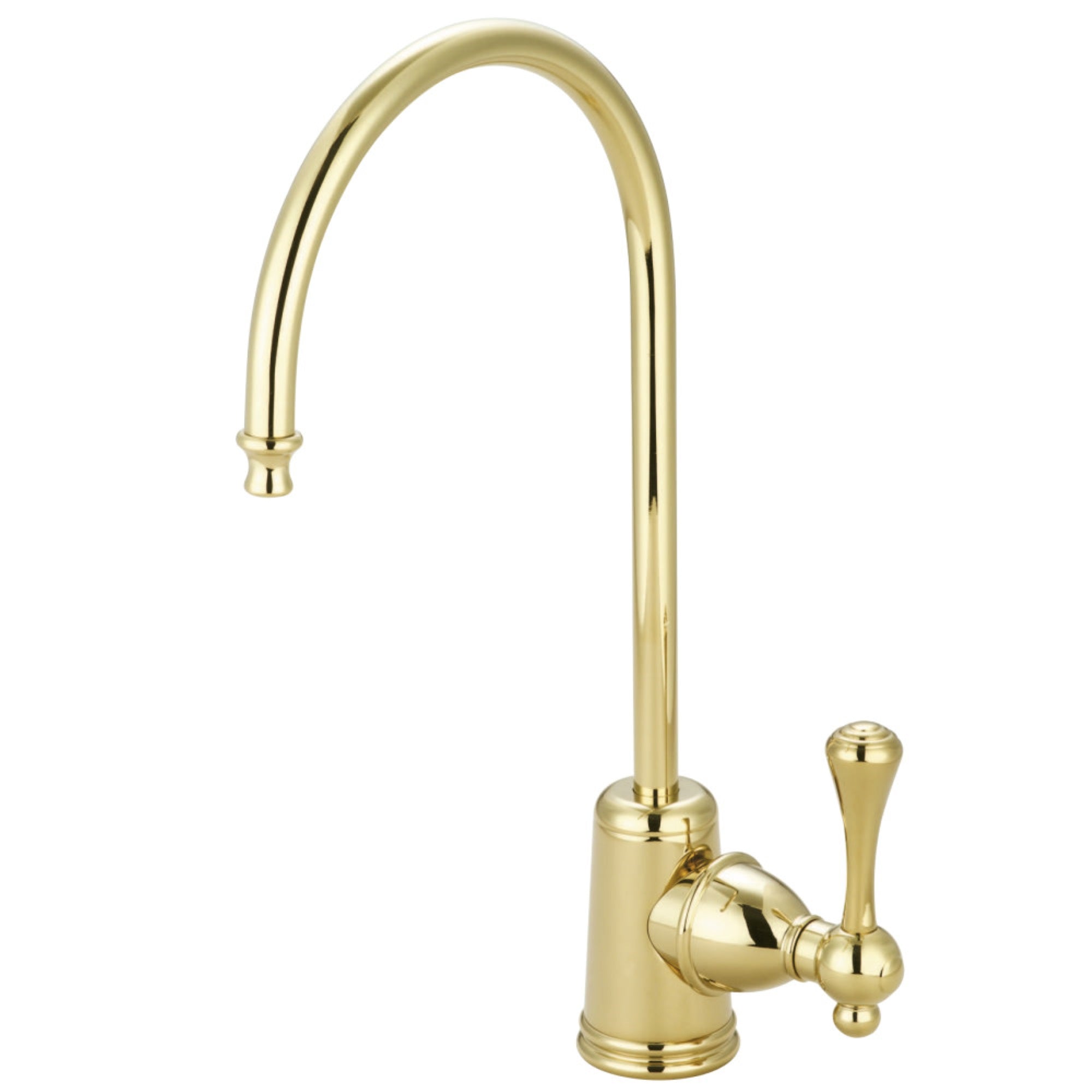 Kingston Brass Ks7192Bl Vintage Single Handle Water Filtration Faucet, Polished Brass