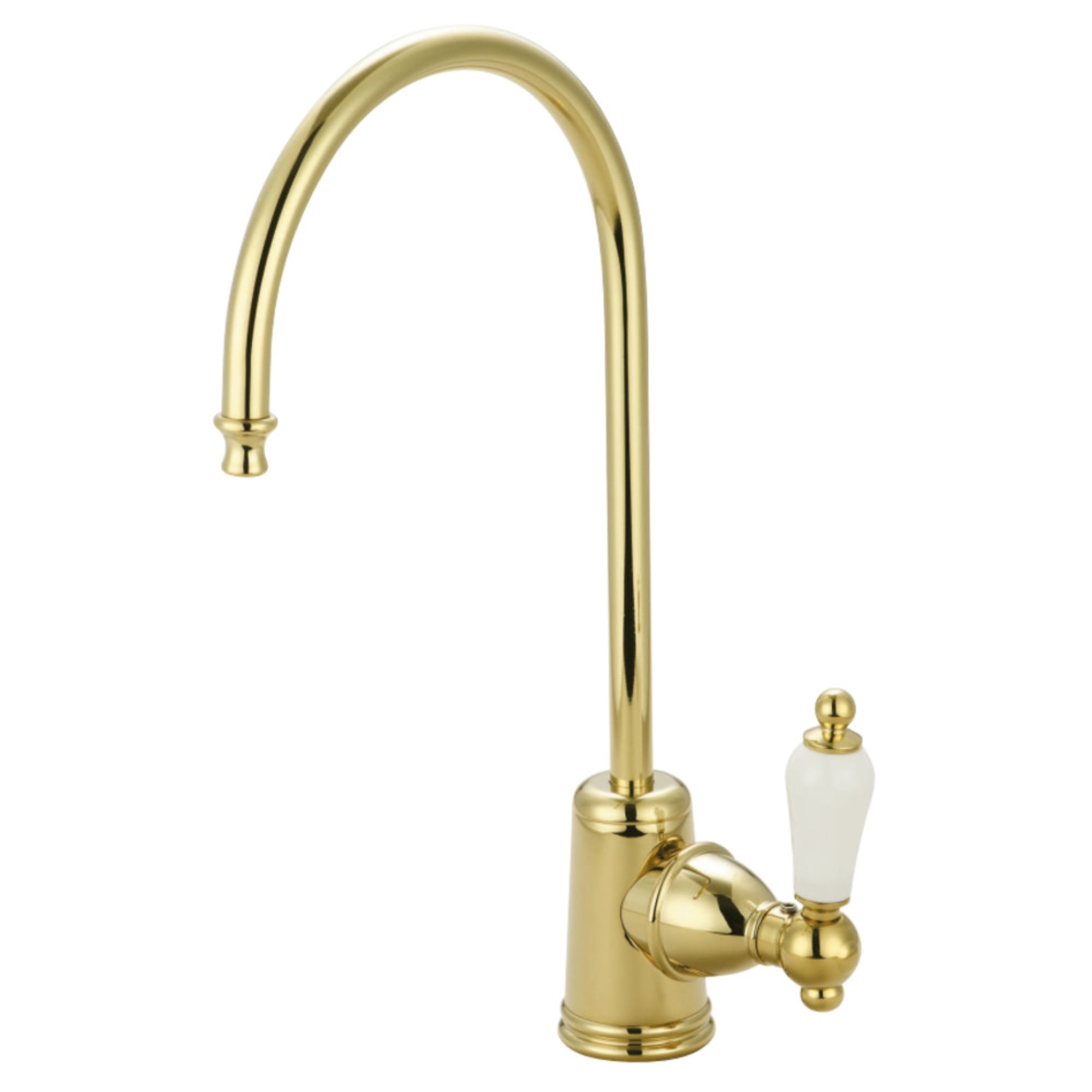 Kingston Brass Ks7192Pl Victorian Single Handle Water Filtration Faucet, Polished Brass