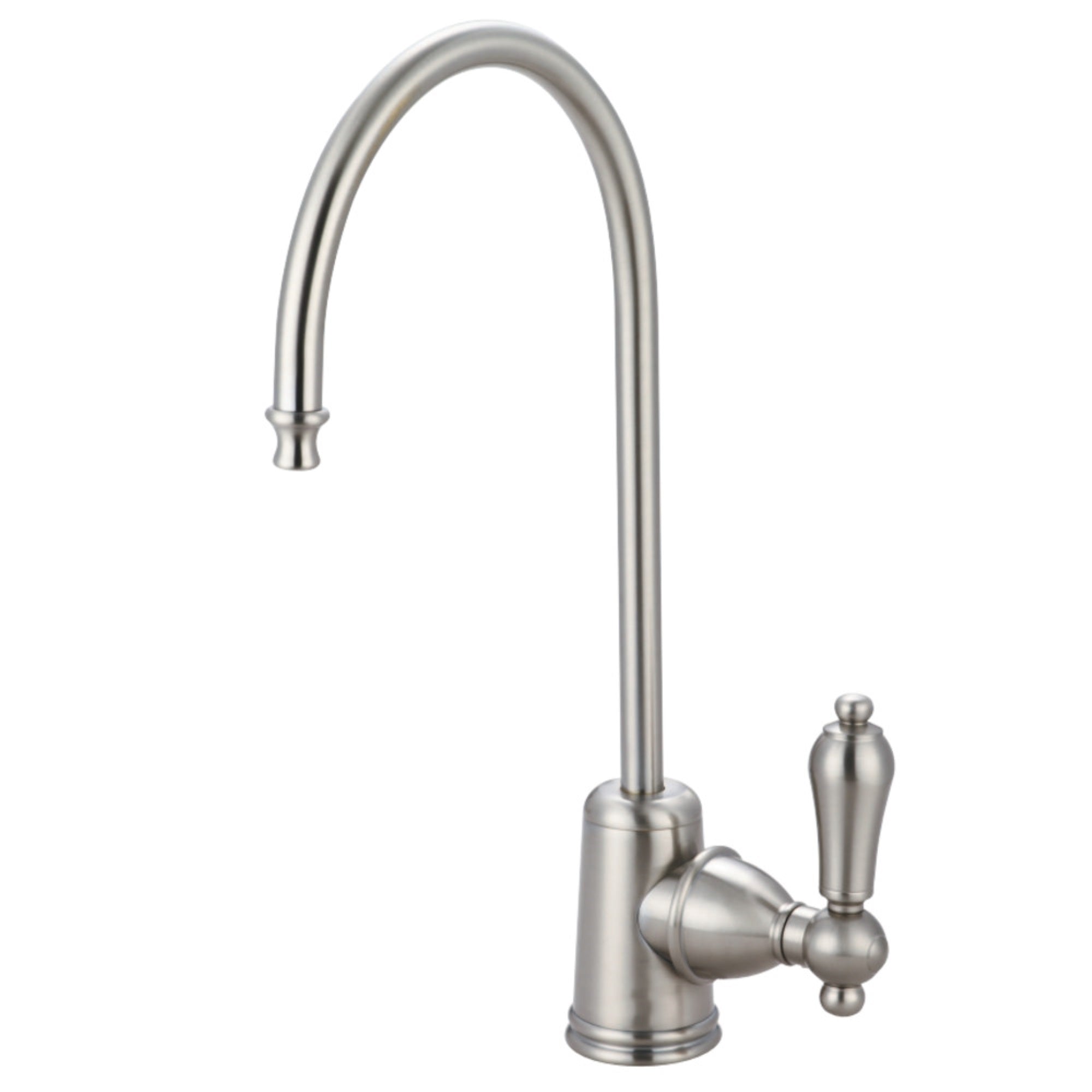 Kingston Brass Ks7198Al Restoration Single Handle Water Filtration Faucet, Brushed Nickel