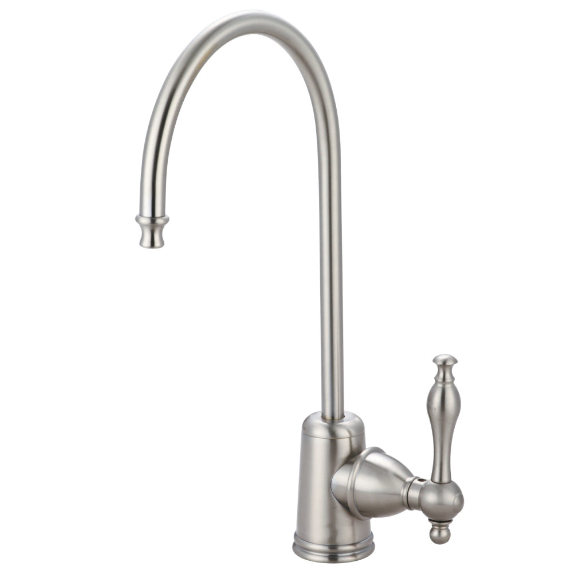 Kingston Brass Ks7198Nl Naples Single Handle Water Filtration Faucet, Brushed Nickel
