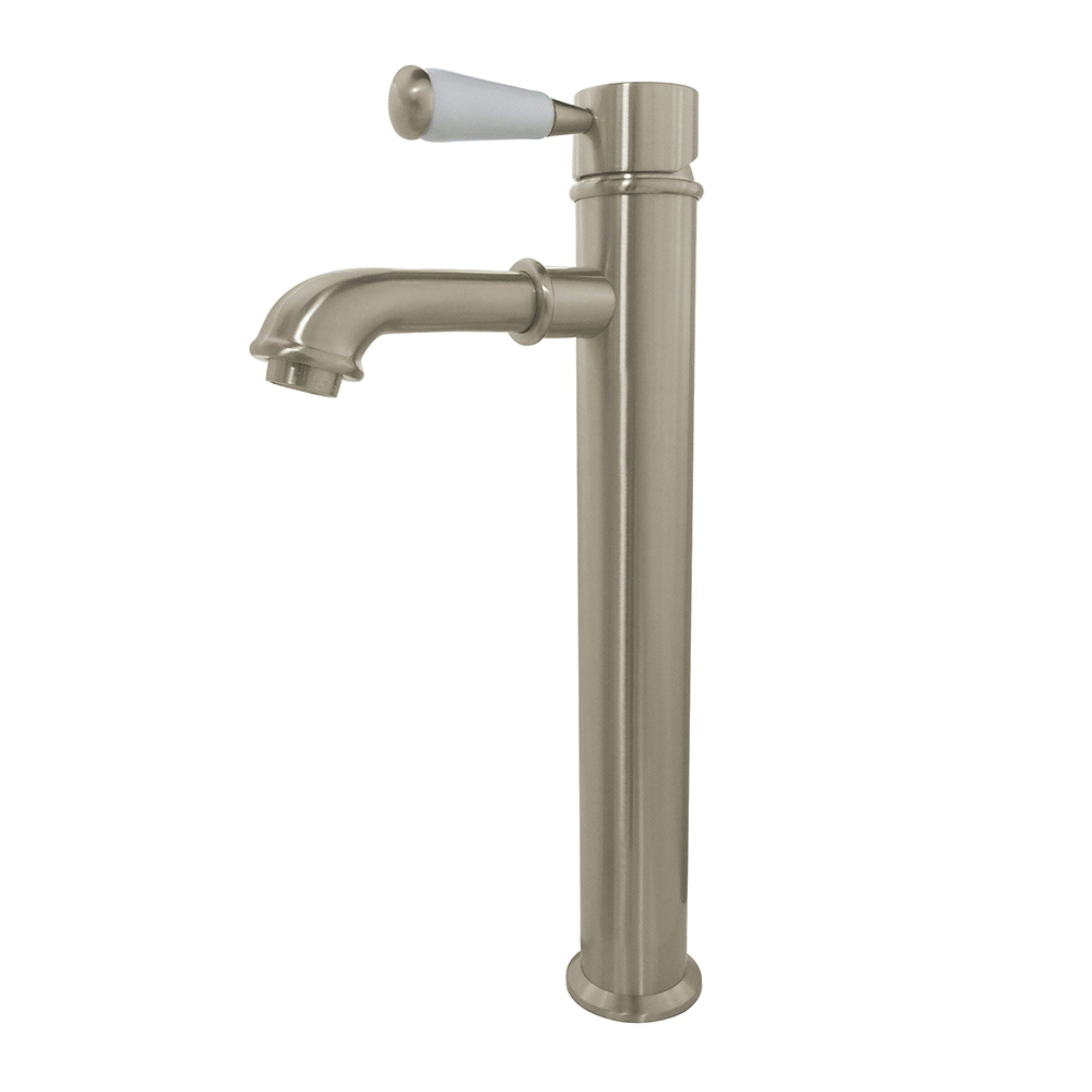 Kingston Brass Ks7218Dpl Single-Handle Vessel Sink Faucet, Brushed Nickel
