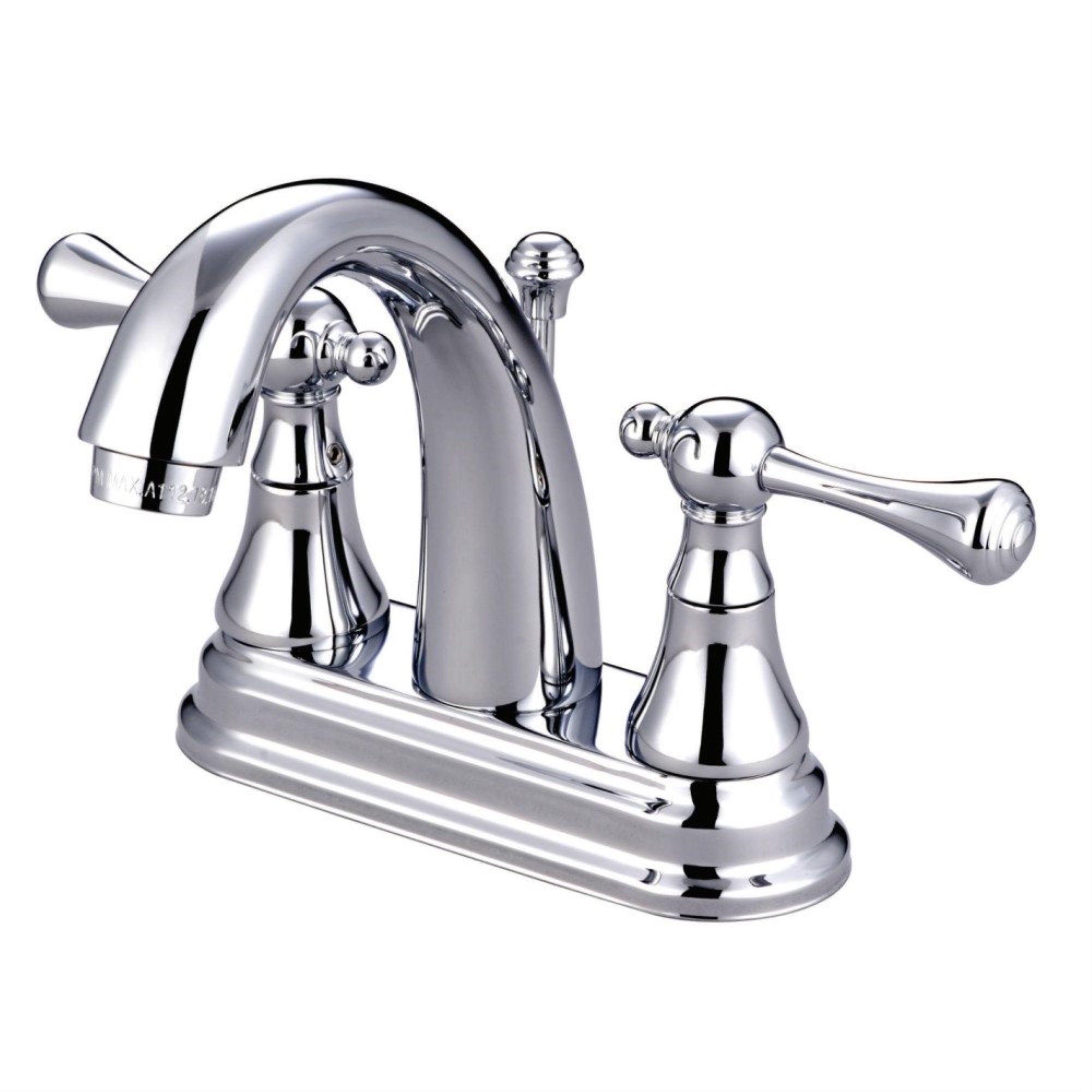 Kingston Brass Ks7611Bl 4 In. Centerset Bathroom Faucet, Polished Chrome