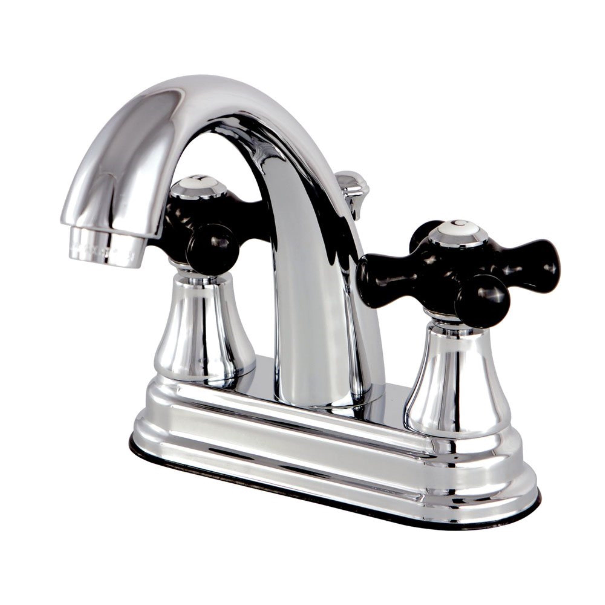 Kingston Brass Ks7611Pkx 4 In. Centerset Bathroom Faucet, Polished Chrome