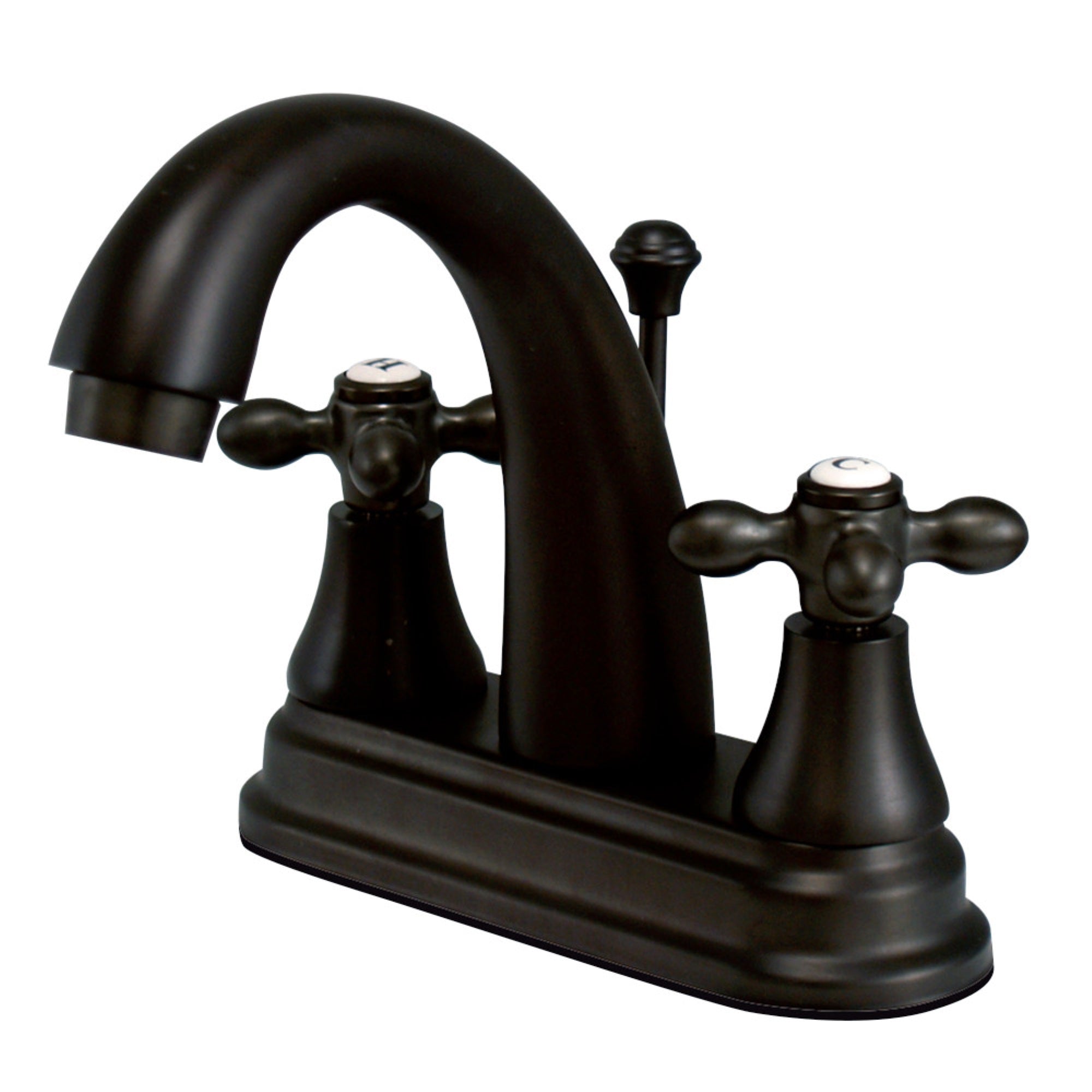 Kingston Brass Ks7615Ax 4 In. Centerset Bathroom Faucet, Oil Rubbed Bronze