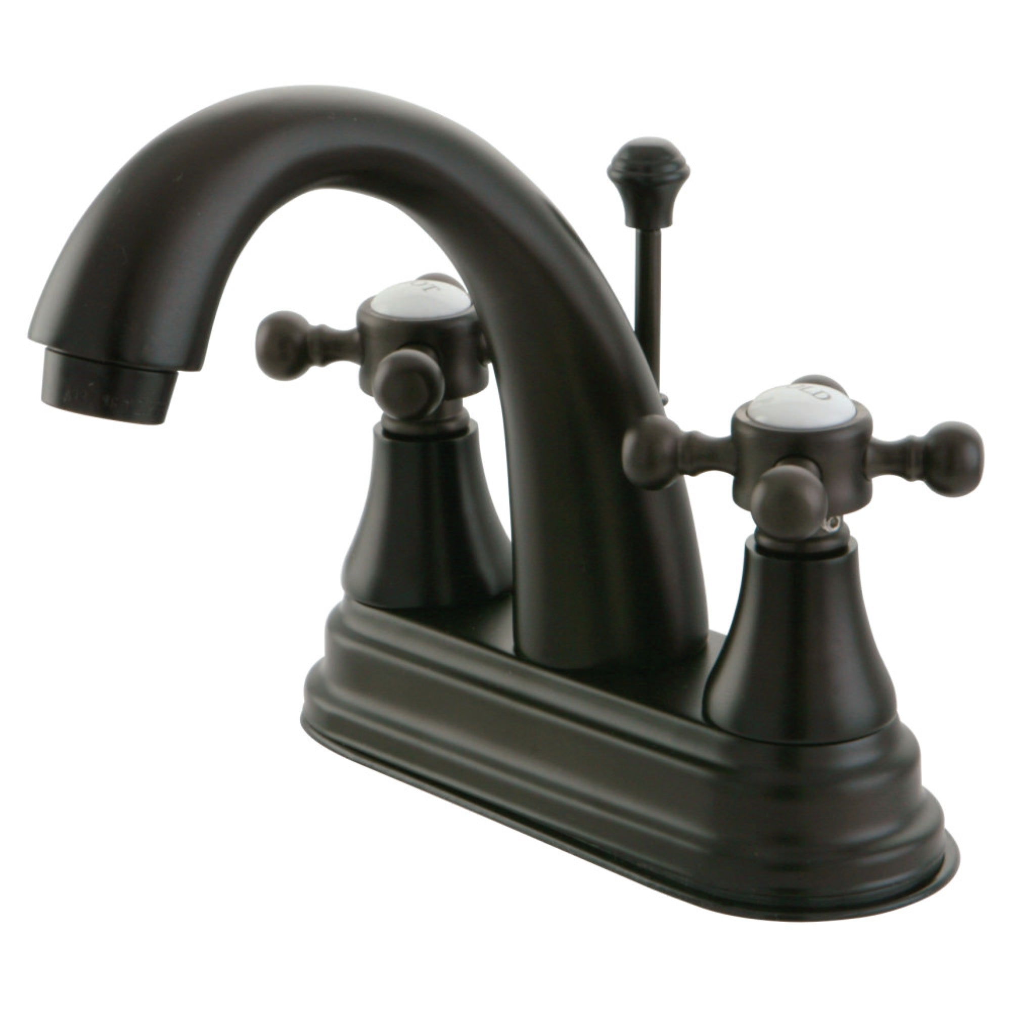 Kingston Brass Ks7615Bx 4 In. Centerset Bathroom Faucet, Oil Rubbed Bronze