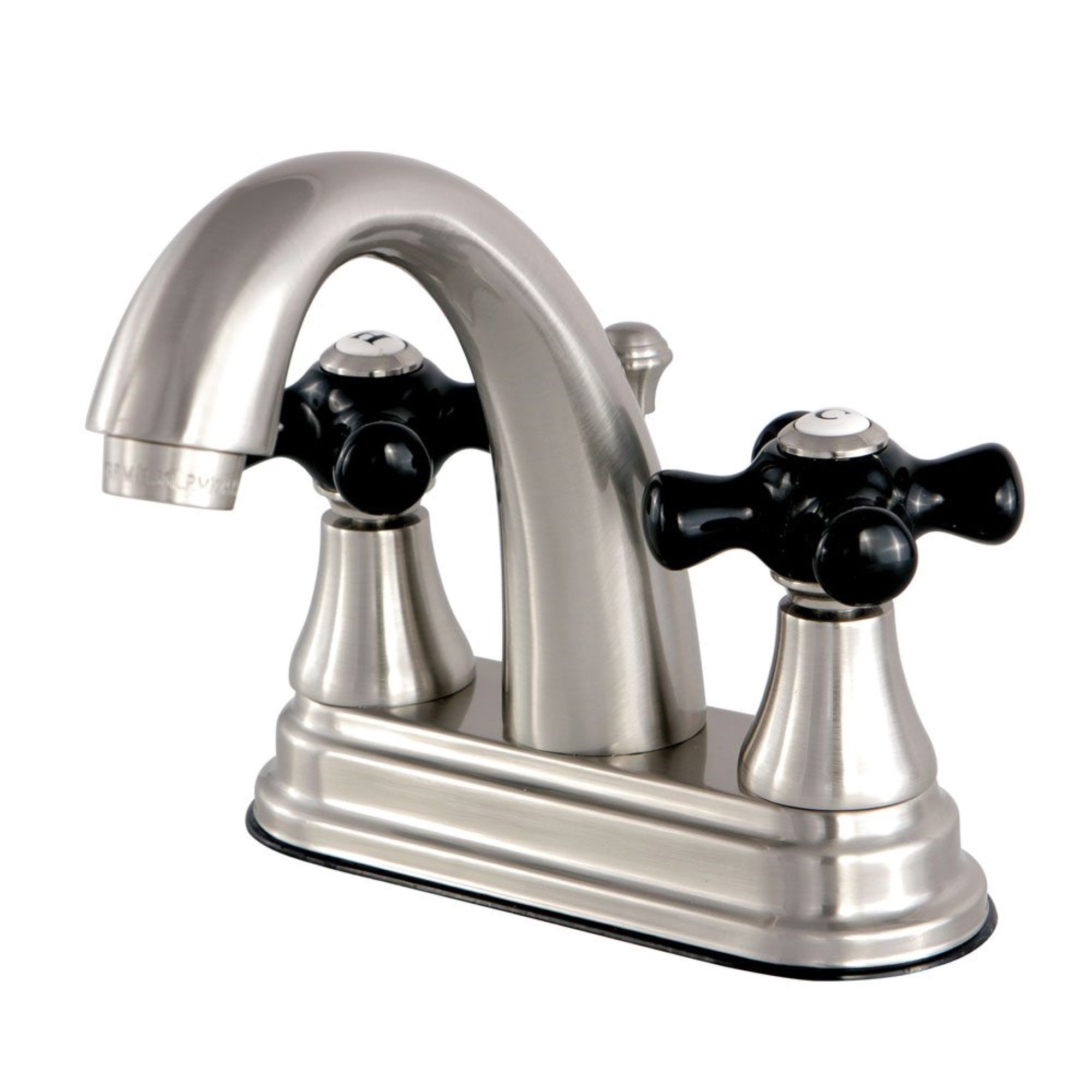 Kingston Brass Ks7618Pkx 4 In. Centerset Bathroom Faucet, Brushed Nickel
