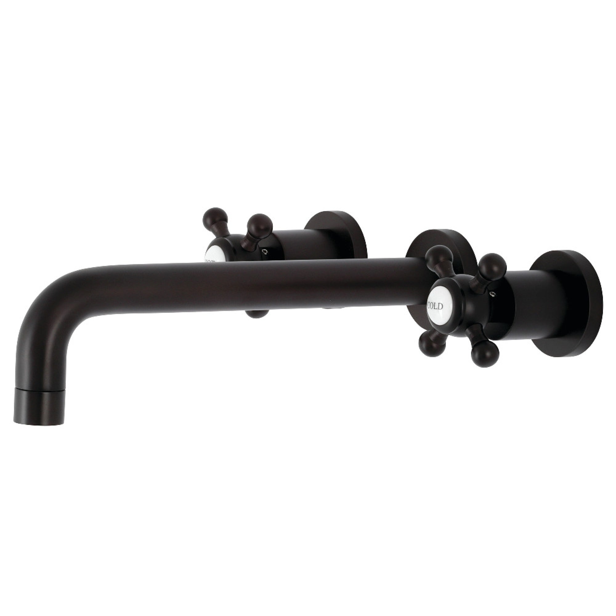 Kingston Brass KS8025BX Metropolitan Wall Mount Tub Faucet, Oil Rubbed Bronze