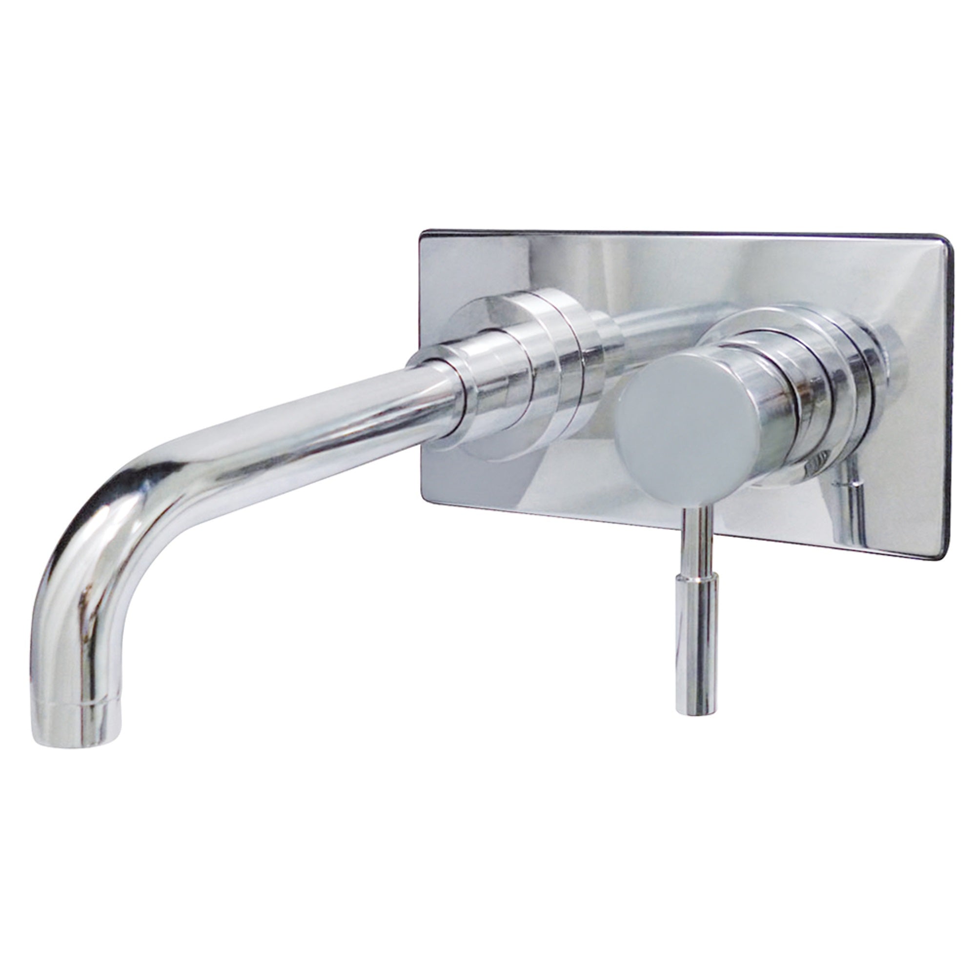 Kingston Brass Ks8111Dl Single-Handle Wall Mount Bathroom Faucet, Polished Chrome