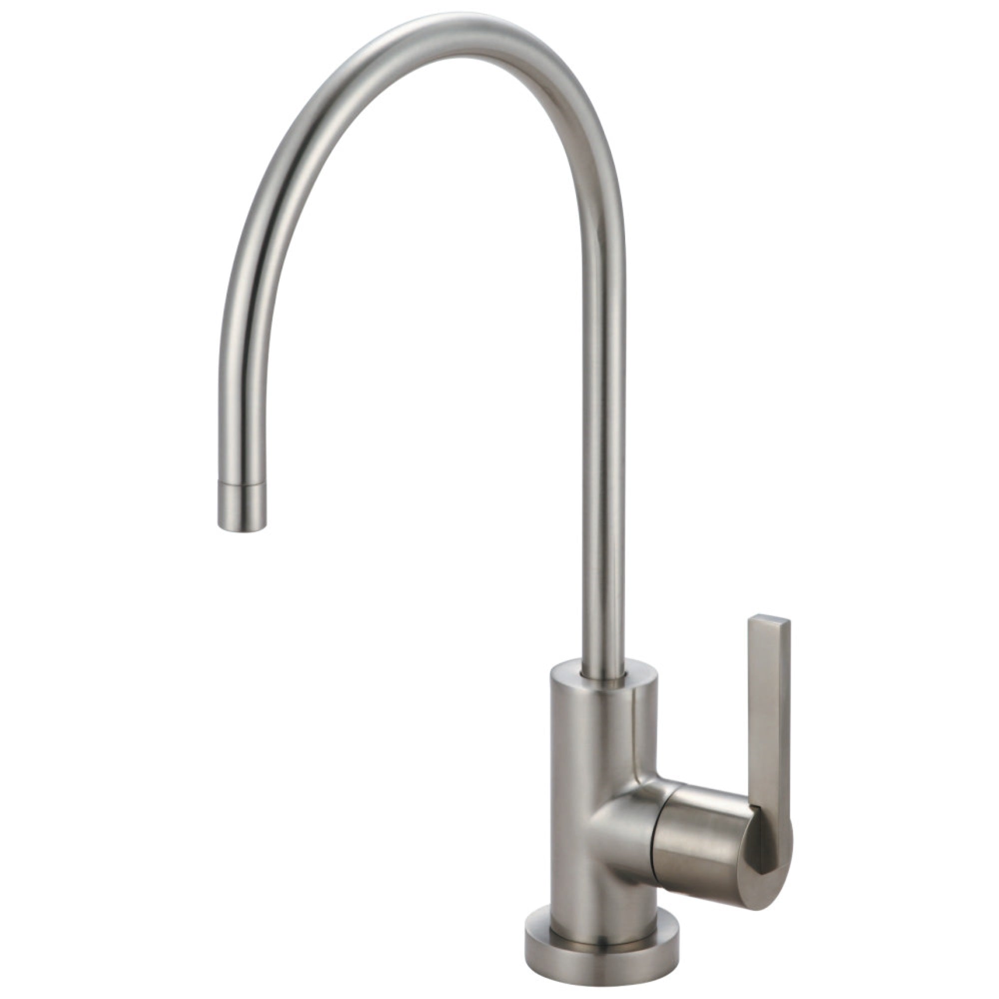 Kingston Brass Ks8198Ctl Continental Single Handle Water Filtration Faucet, Brushed Nickel