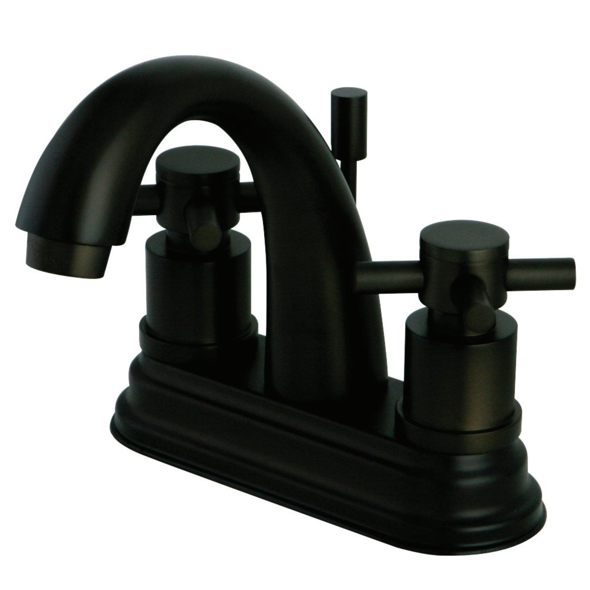 Kingston Brass Ks8615Dx 4 In. Centerset Bathroom Faucet, Oil Rubbed Bronze