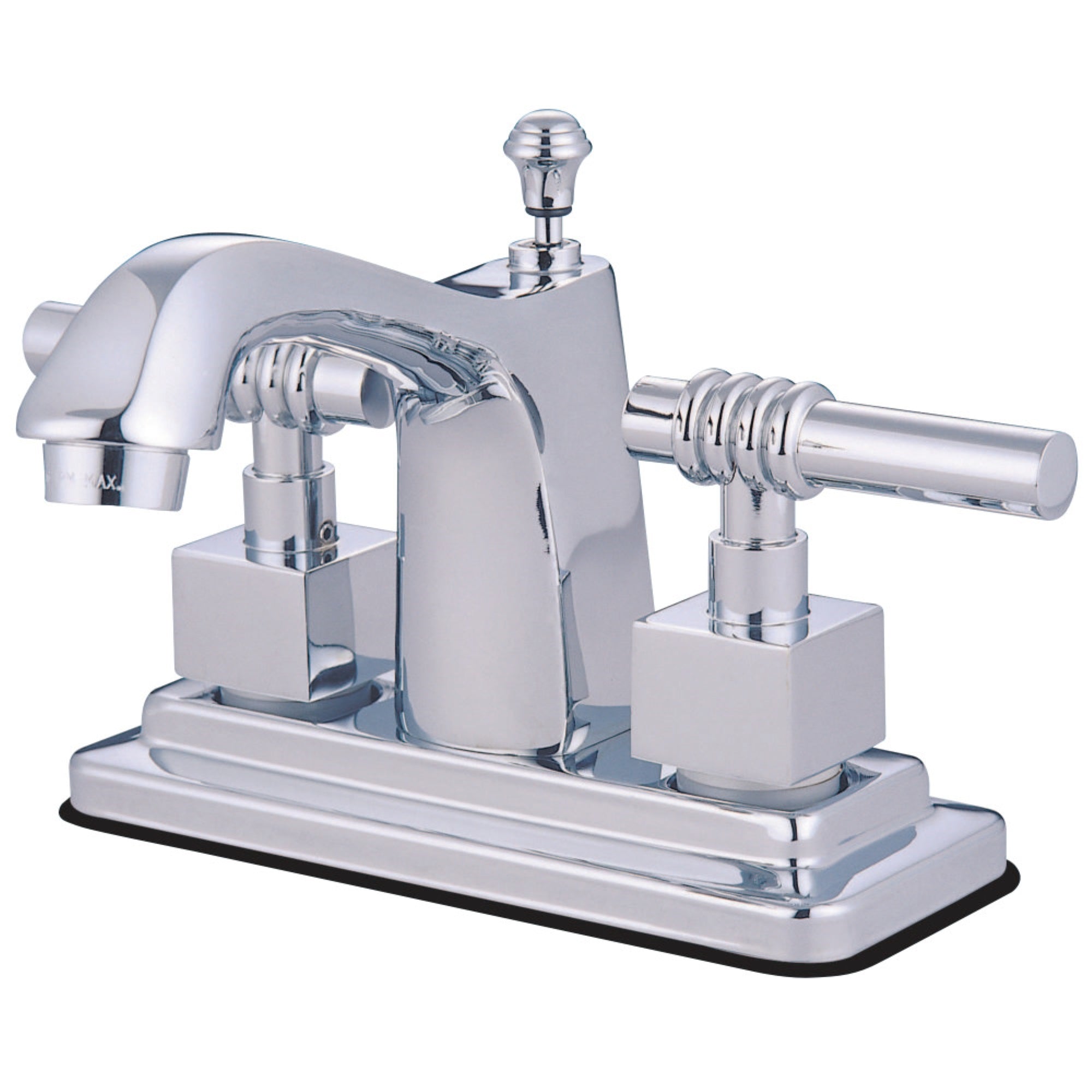 Kingston Brass Ks8641Ql 4 In. Centerset Bathroom Faucet, Polished Chrome