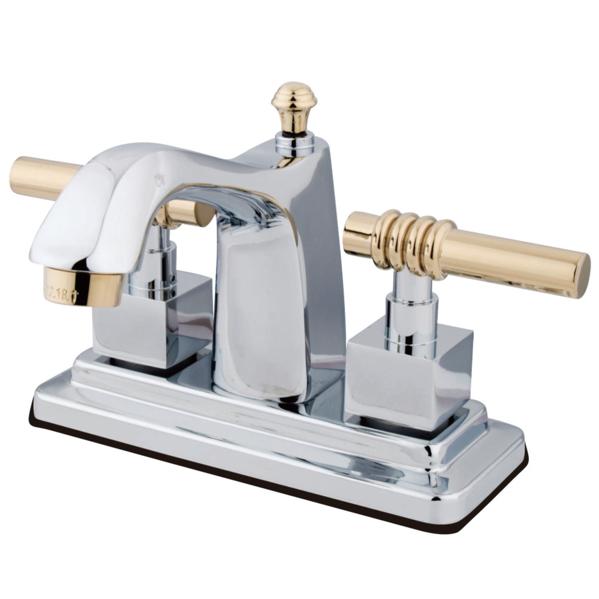 Kingston Brass Ks8644Ql 4 In. Centerset Bathroom Faucet, Polished Chrome