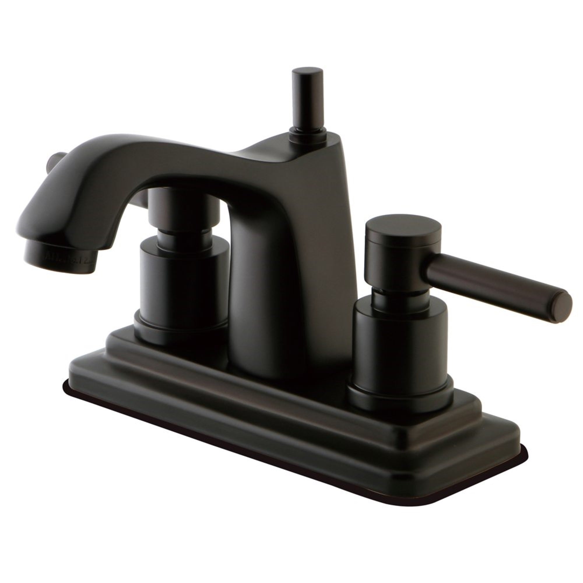 Kingston Brass Ks8645Dl 4 In. Centerset Bathroom Faucet, Oil Rubbed Bronze