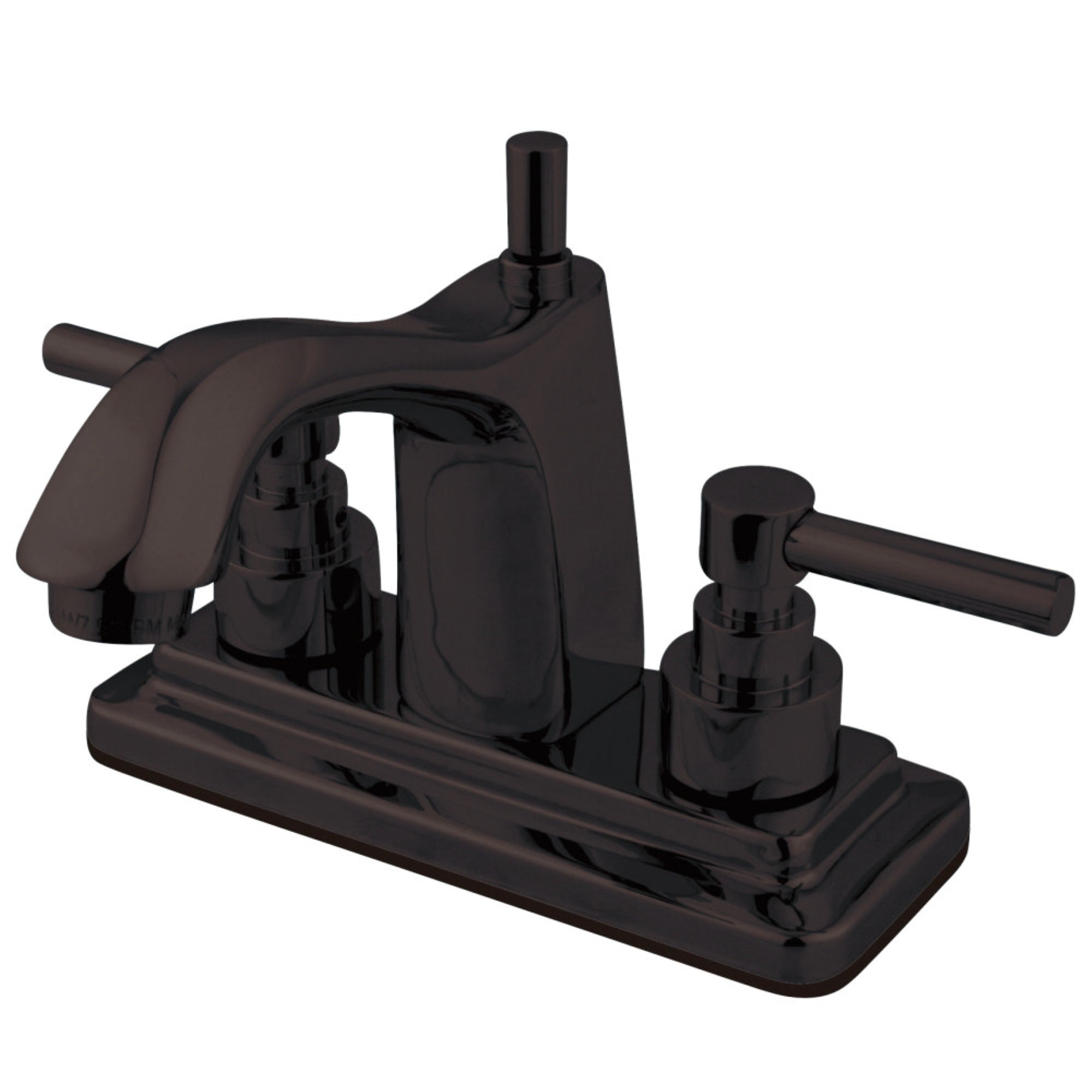Kingston Brass Ks8645El 4 In. Centerset Bathroom Faucet, Oil Rubbed Bronze