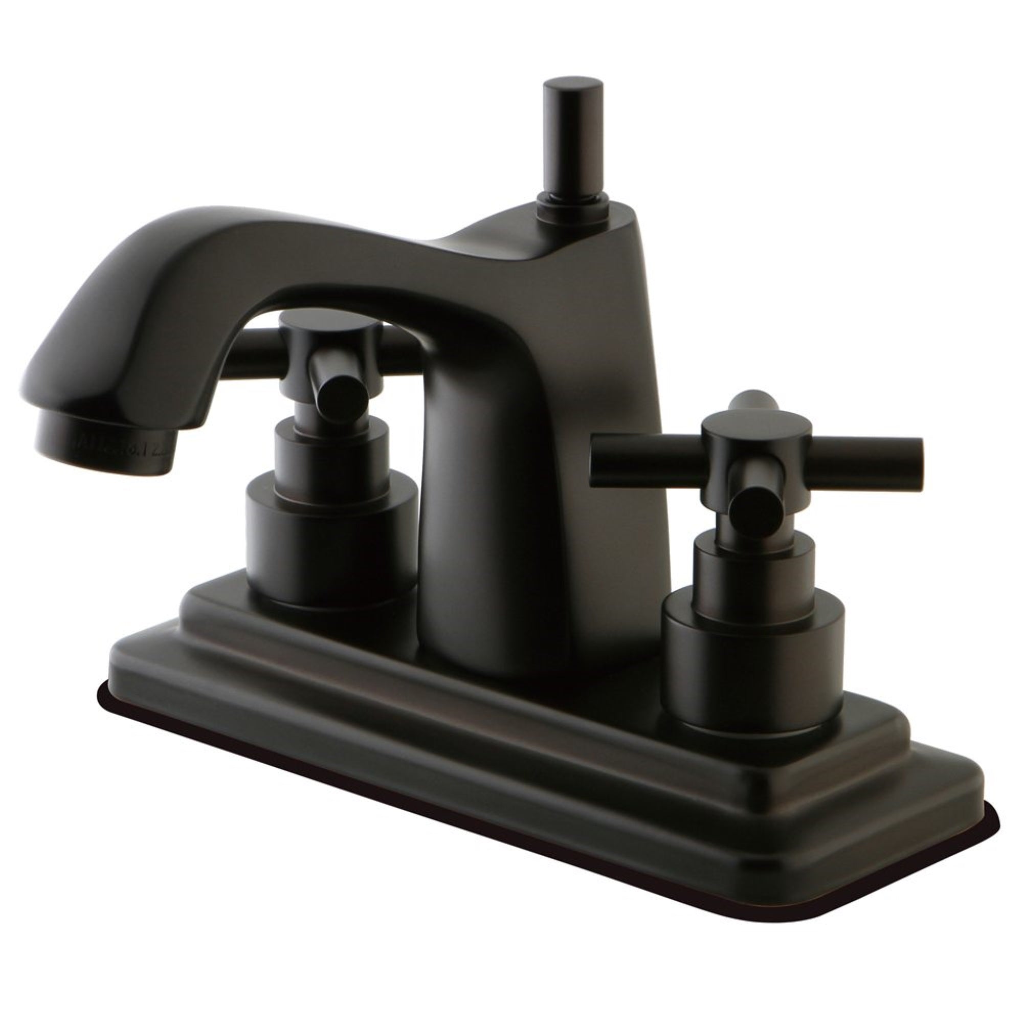 Kingston Brass Ks8645Ex 4 In. Centerset Bathroom Faucet, Oil Rubbed Bronze