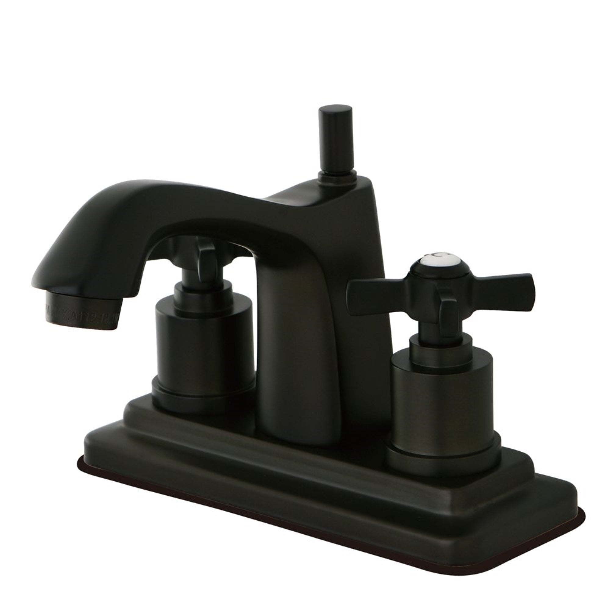 Kingston Brass Ks8645Zx 4 In. Centerset Bathroom Faucet, Oil Rubbed Bronze