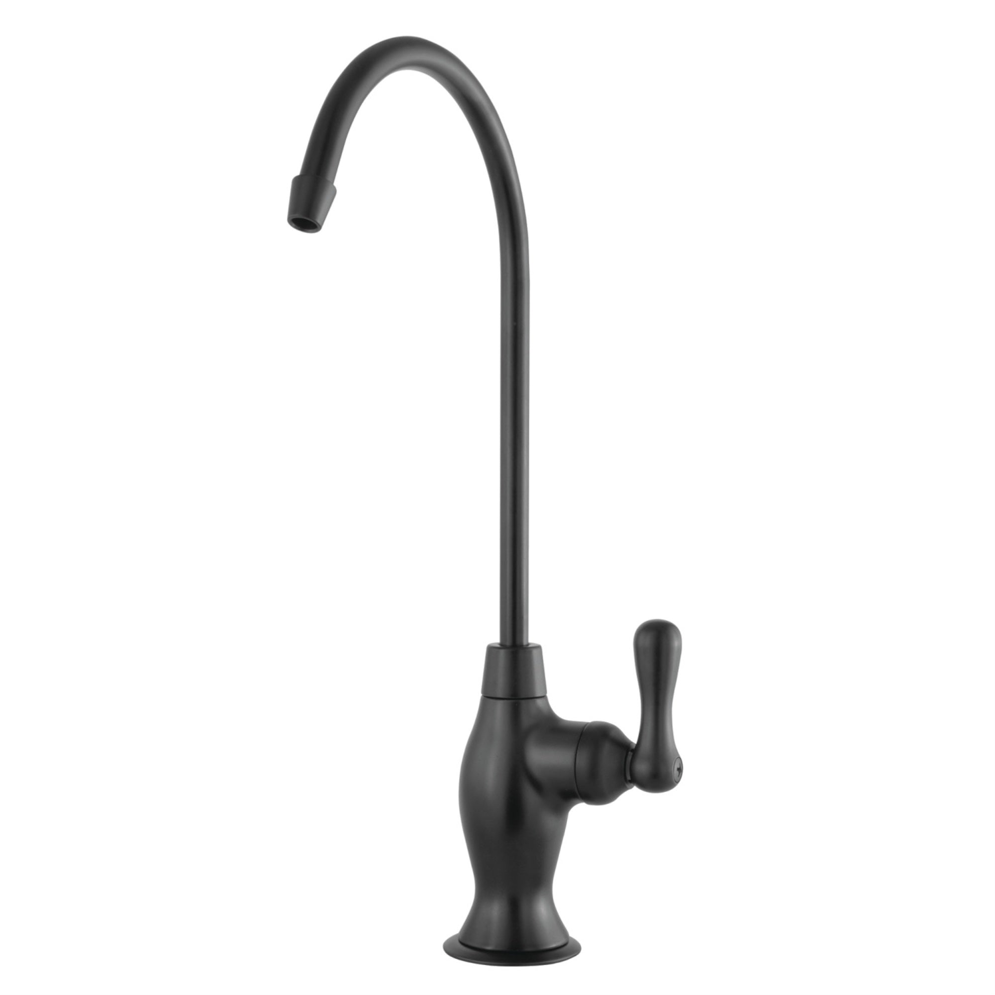 Kingston Brass Ksag3190Al Reverse Osmosis System Filtration Water Air Gap Faucet, Matte Black