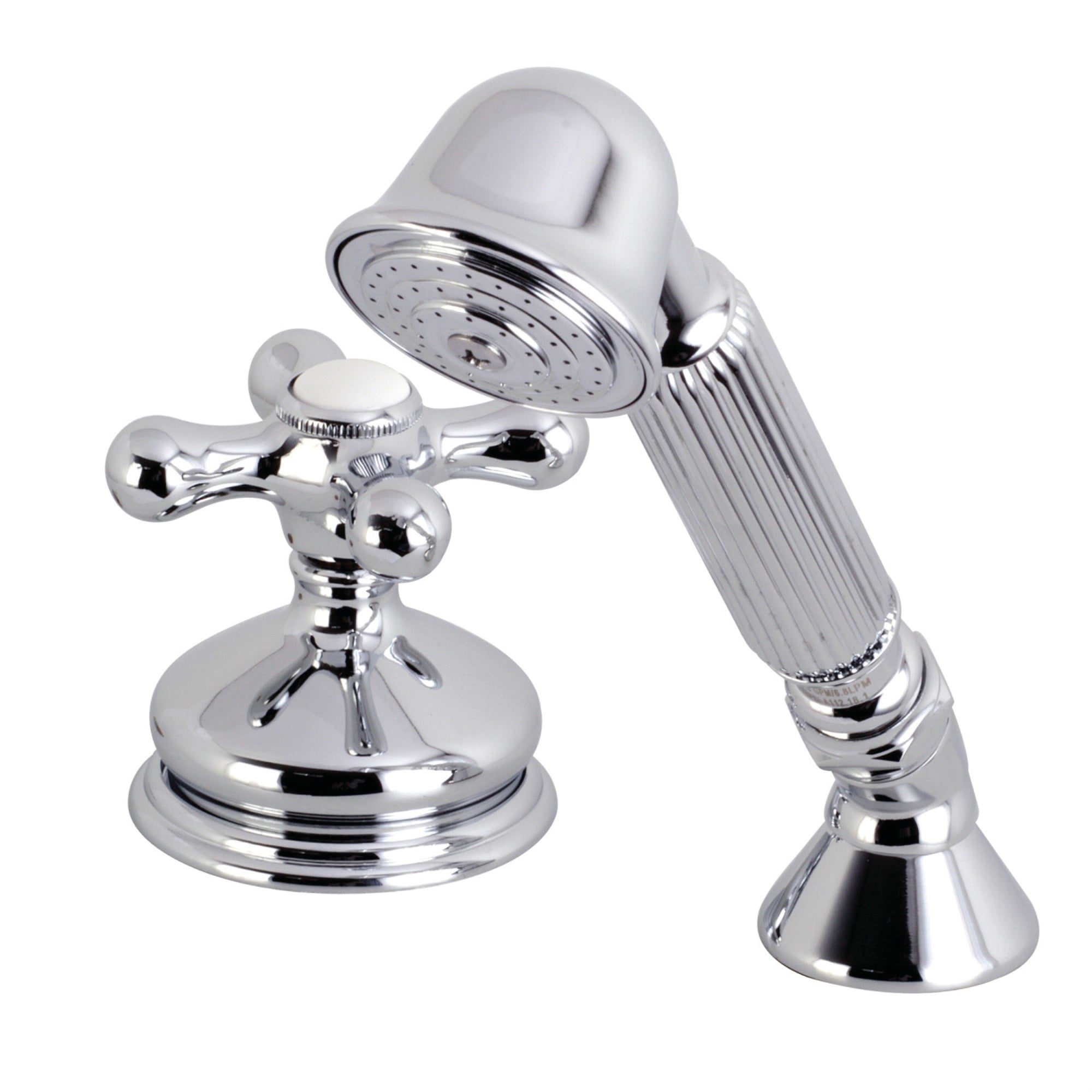 Kingston Brass Ksk3331Axtr Transfer Valve Set For Roman Tub Faucet With Hand Shower, Polished Chrome
