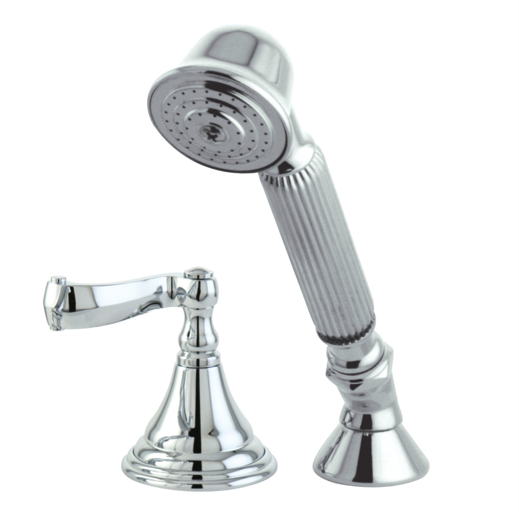 Kingston Brass Ksk5361Fltr Transfer Valve Set For Roman Tub Filler, Polished Chrome