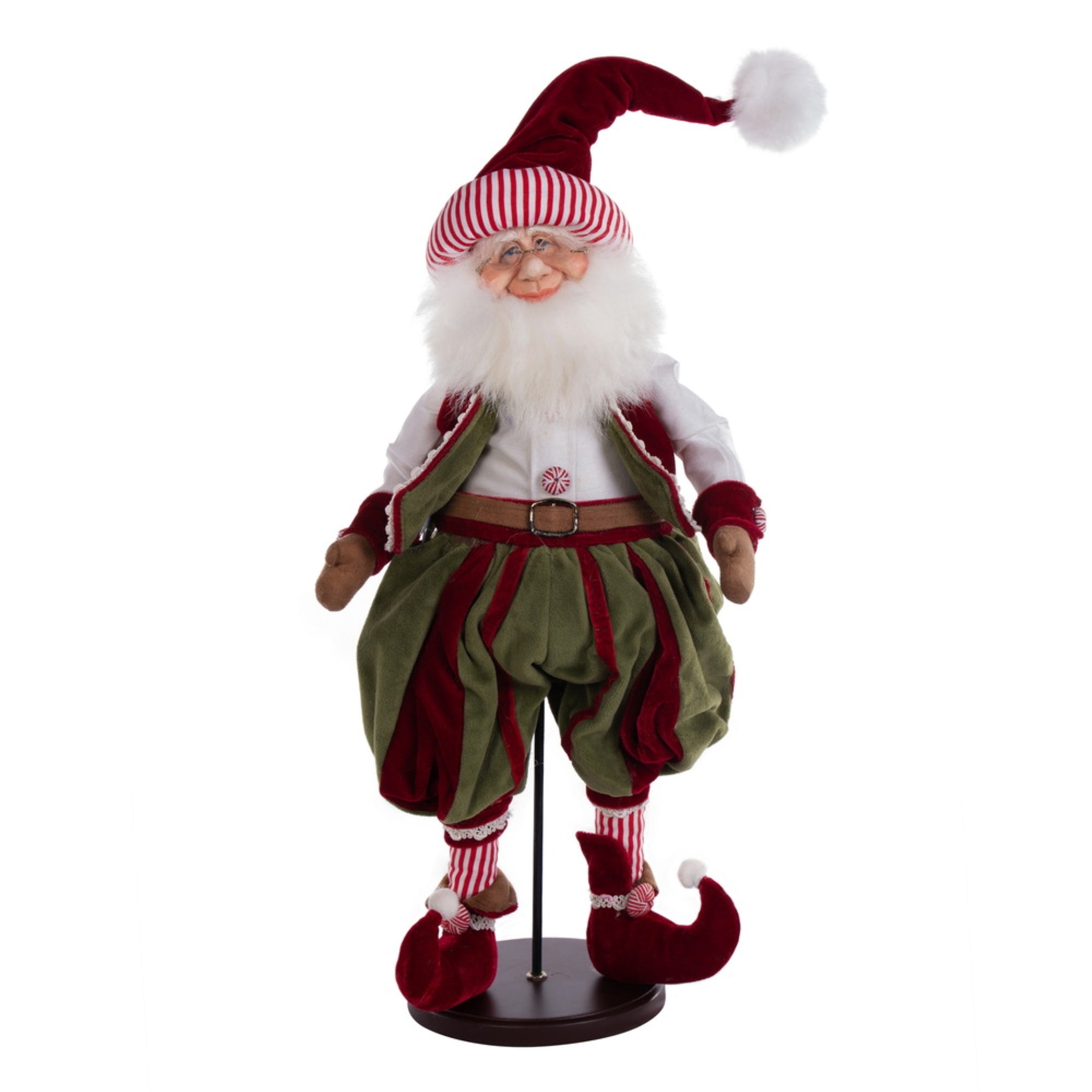 19” Candy Wonderland Elf Doll with Stand