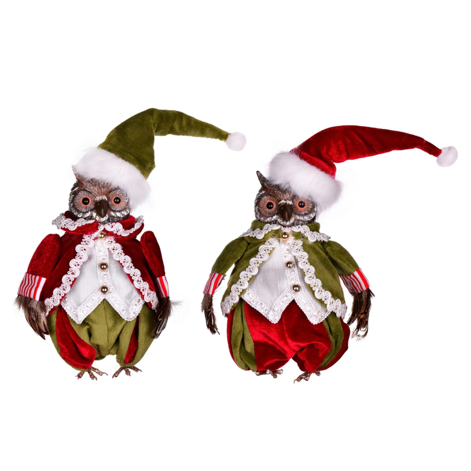7.5” Candy Wonderland Owl Orn Asst 2/Box
