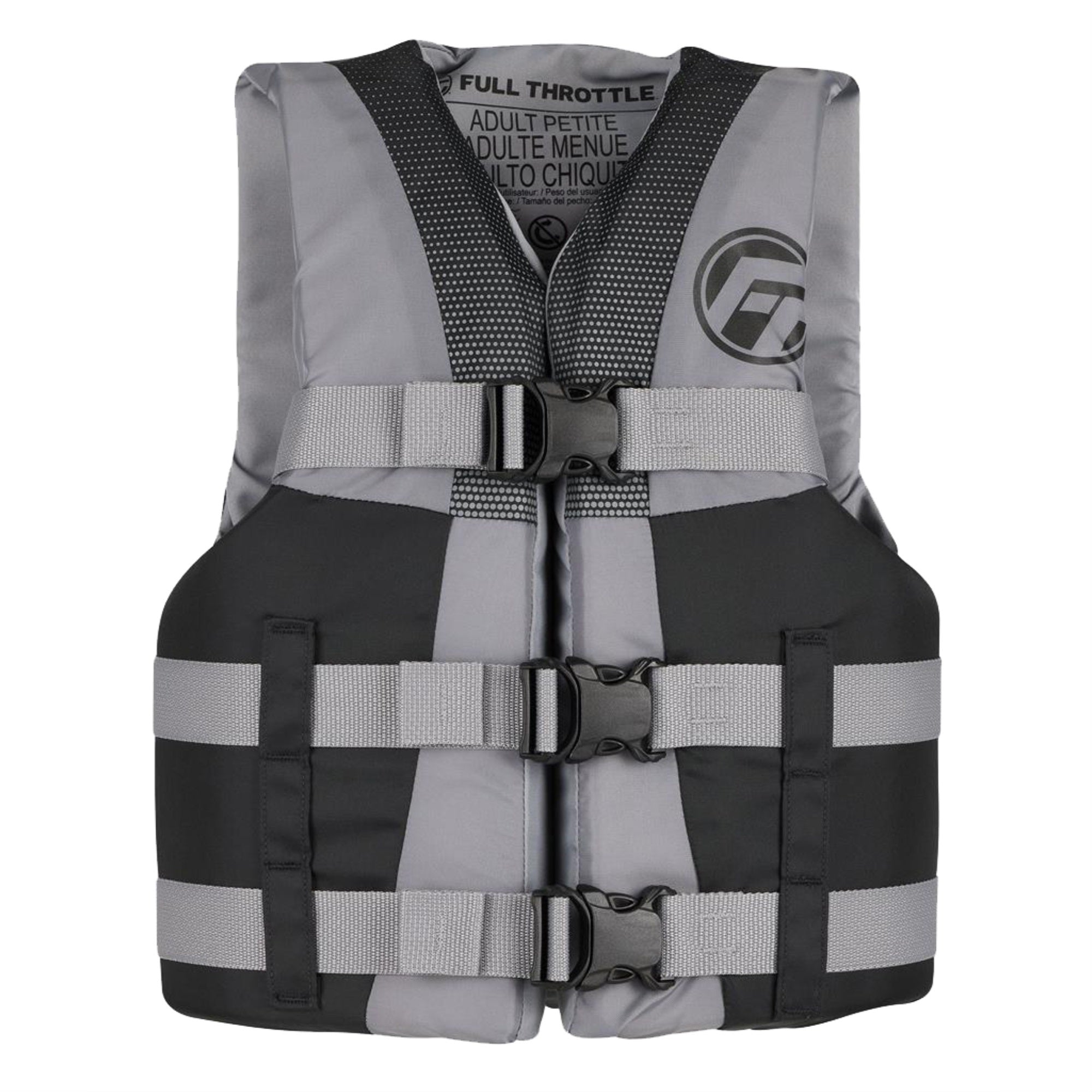 TEEN NYLON LIFE JACKETGRAY