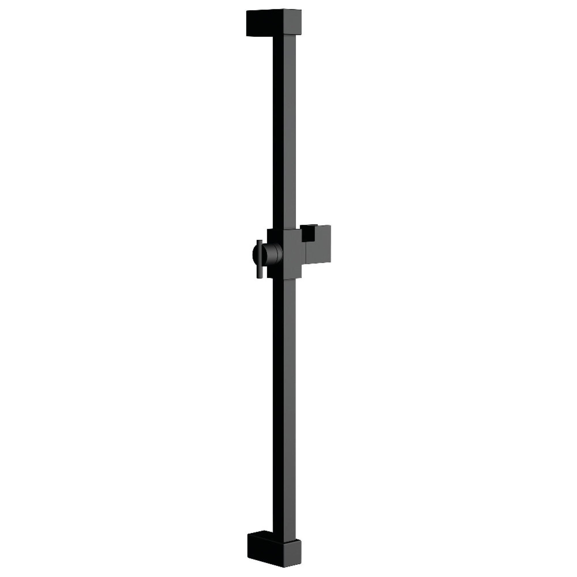 Kingston Brass Kx8240 Claremont 23-3/4 Inch Shower Slide Bar, Matte Black