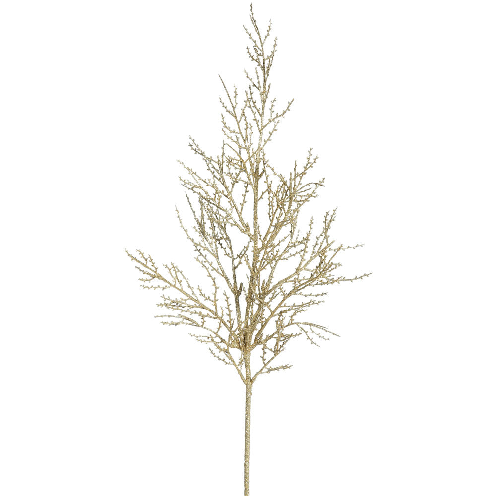 Vickerman 28″ Gold Glitter Wild Huck Spray 6/Bag - L162408