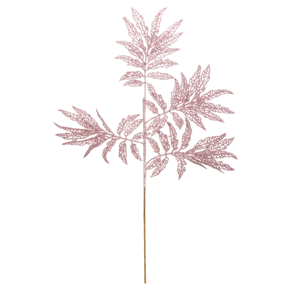 Vickerman 22″ Mauve Glitter Sumac Spray 6/Bag - L162845